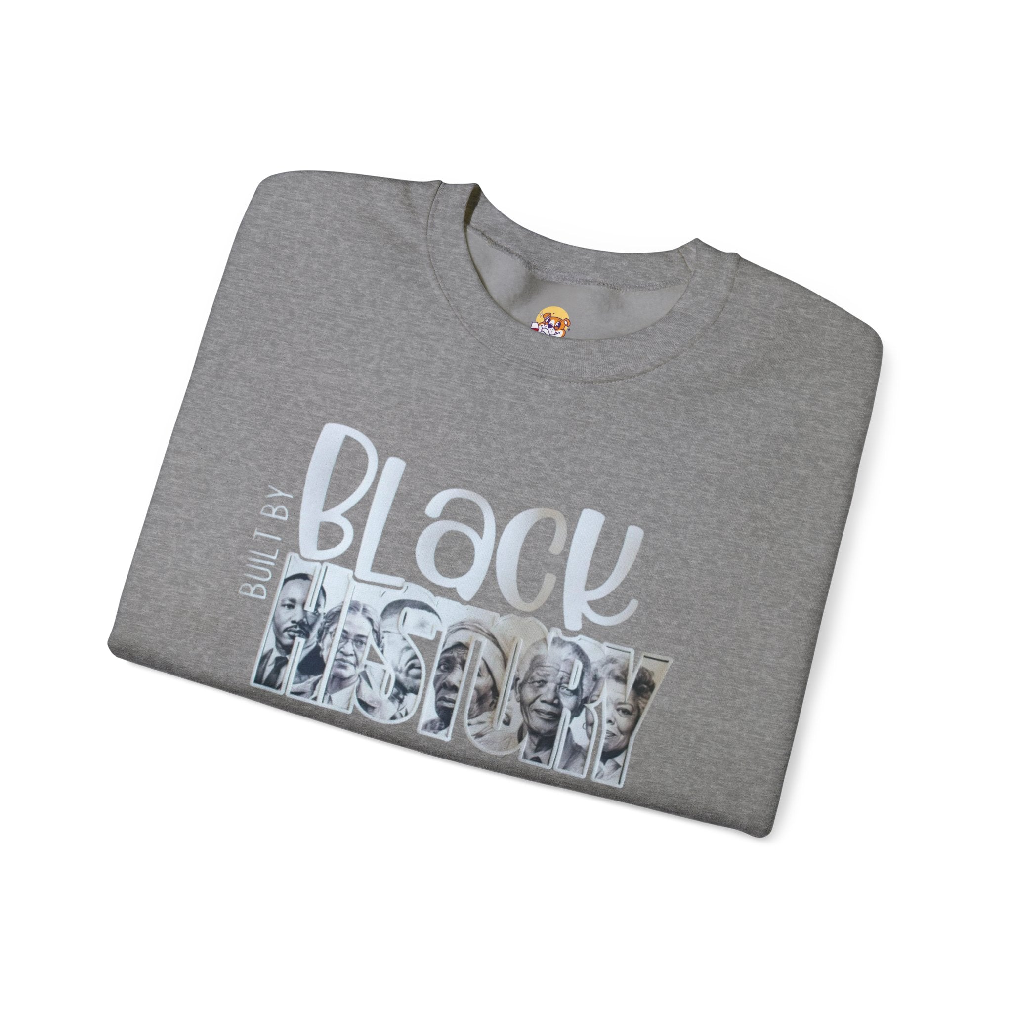 Built By Black History Unisex Crew Neck Sweatshirt