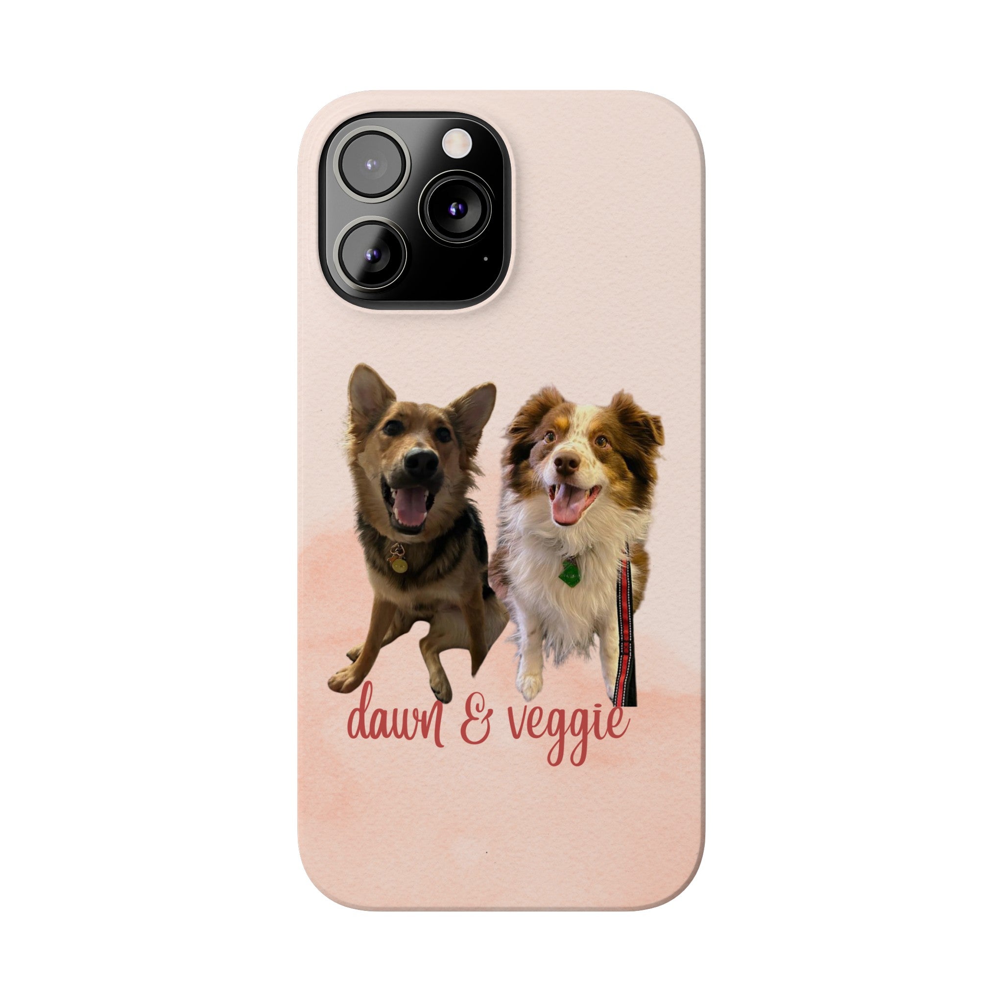 Dog iPhone Cases (Dawn/Veggie)