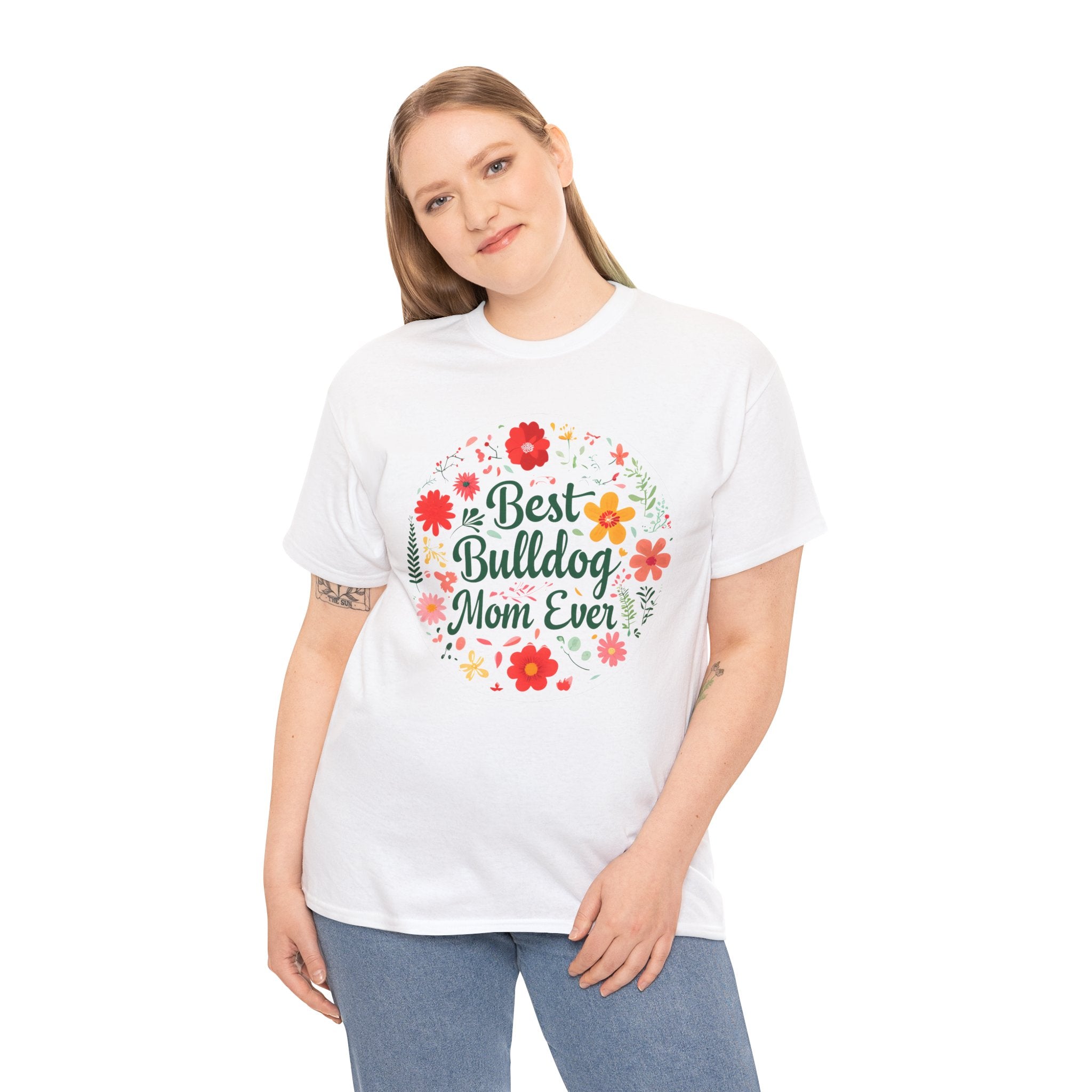 Best Bulldog Mom Ever TShirt (English/French)