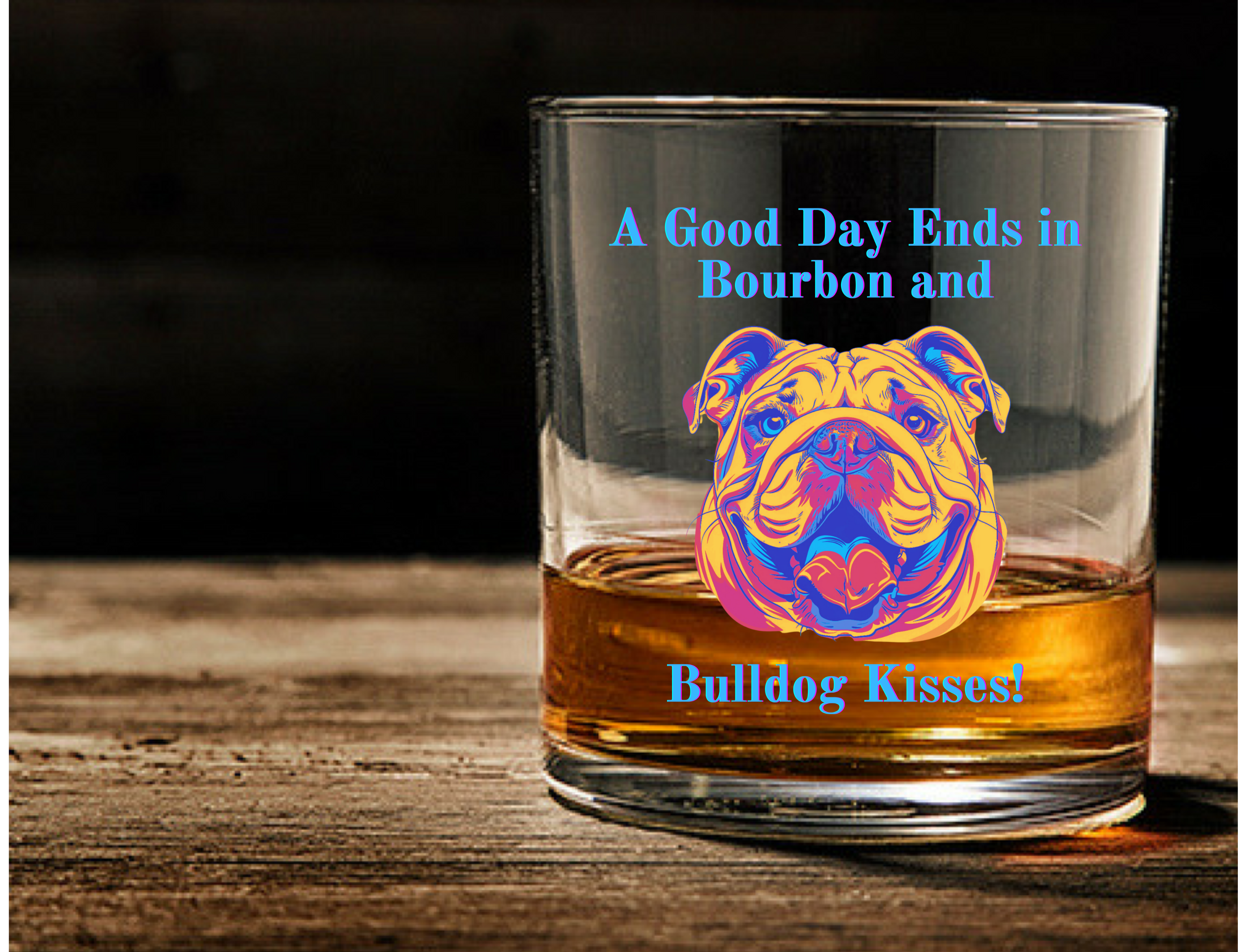 BULLDOG SPIRIT WHISKEY GLASSES (ENGLISH)