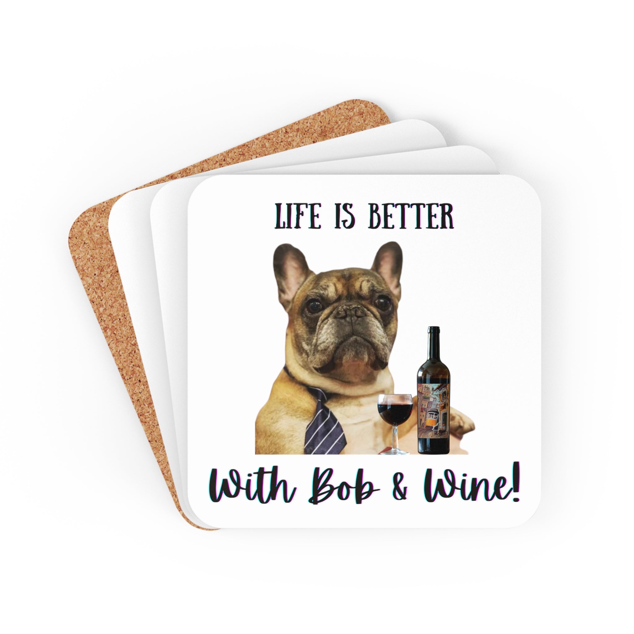 Tipsy Bully Customizable Coaster Set