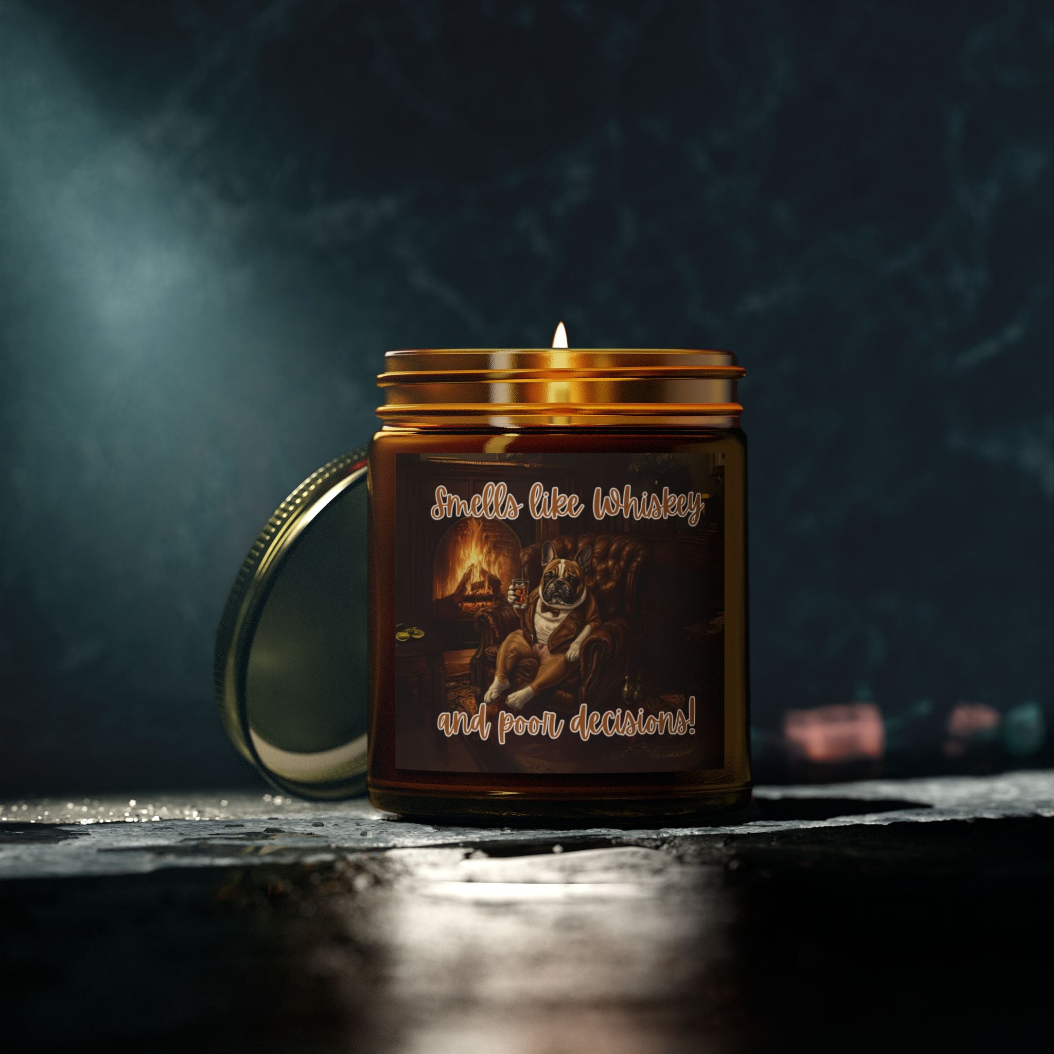 Tipsy Bully Scented Candle (French/Whiskey)