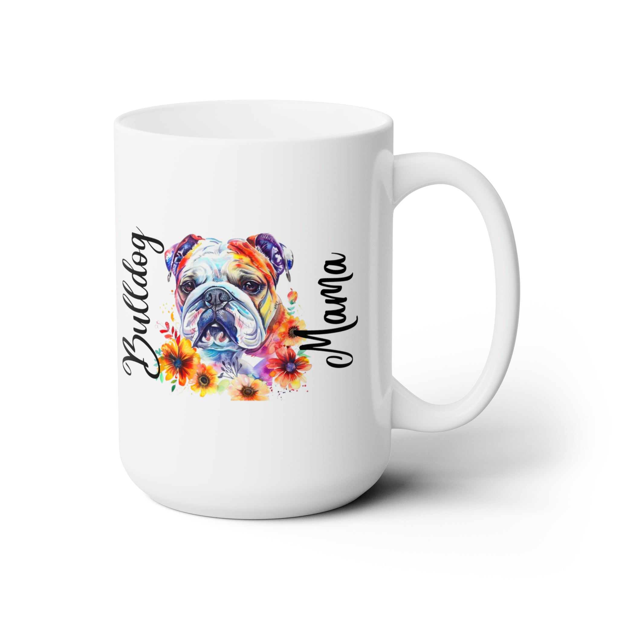 Bulldog Mama Coffee Mug (English)
