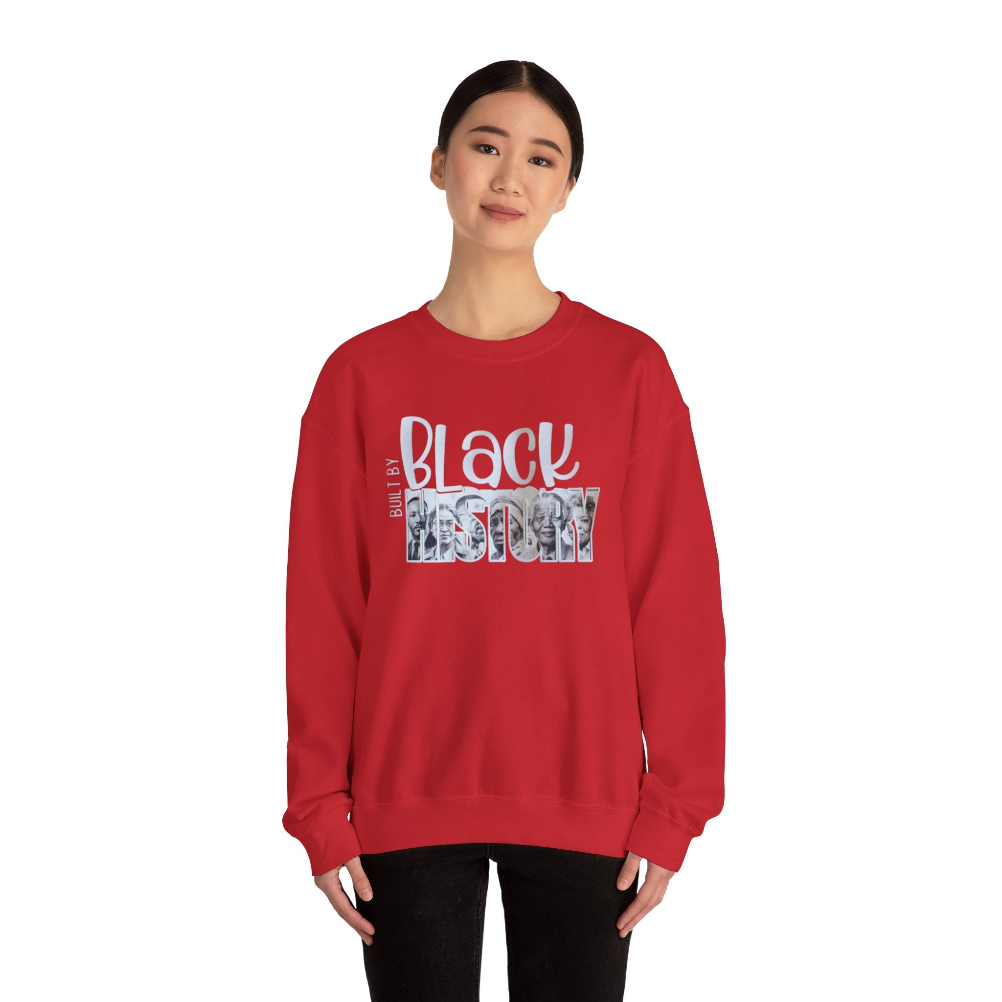 Built By Black History Unisex Crew Neck Sweatshirt