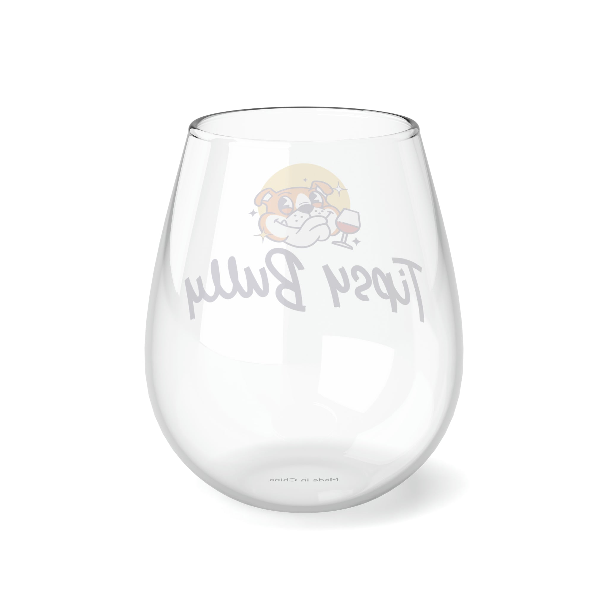 Tipsy Bully's Signature Sipper: The Stemless Wonder π·πΆ