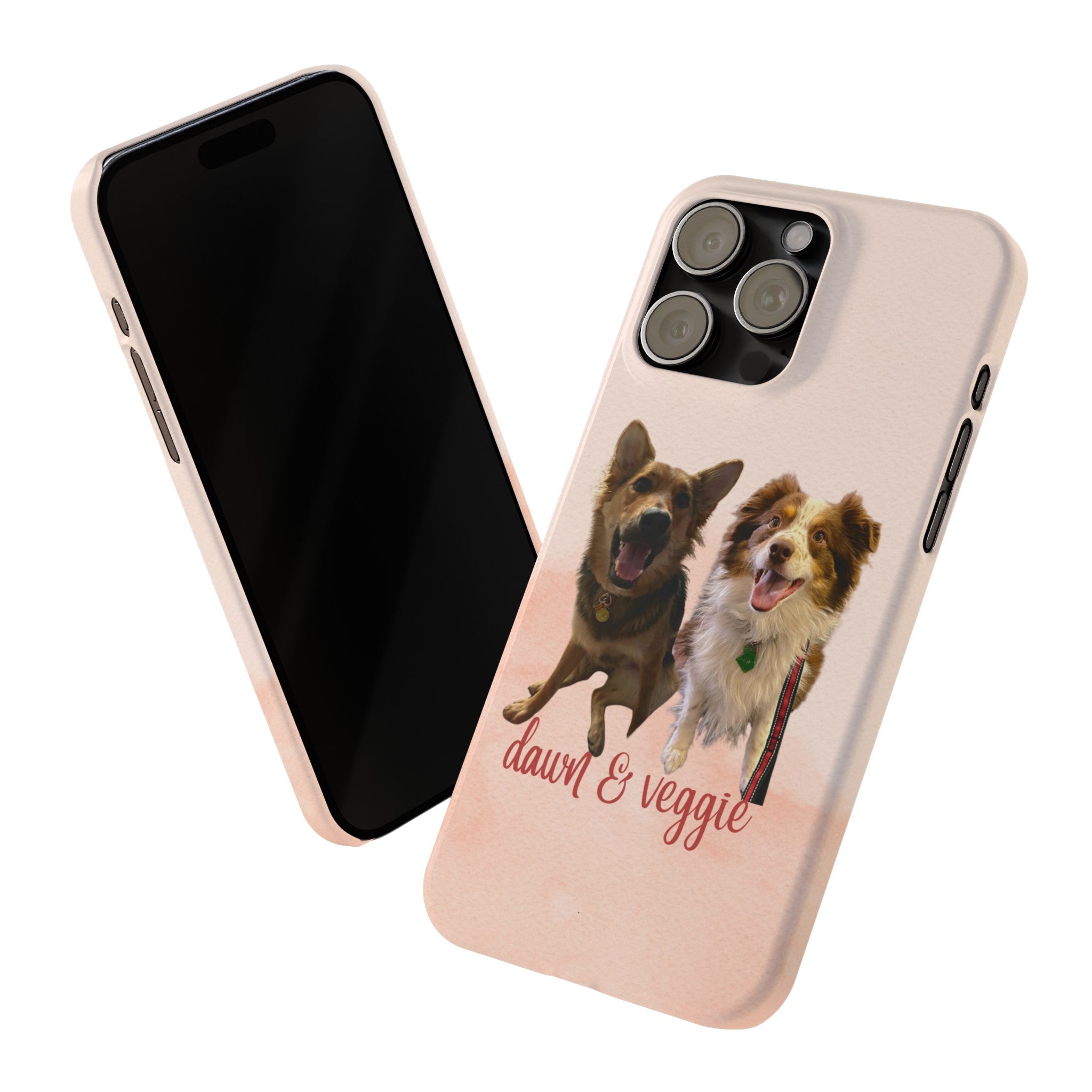 Dog iPhone Cases (Dawn/Veggie)