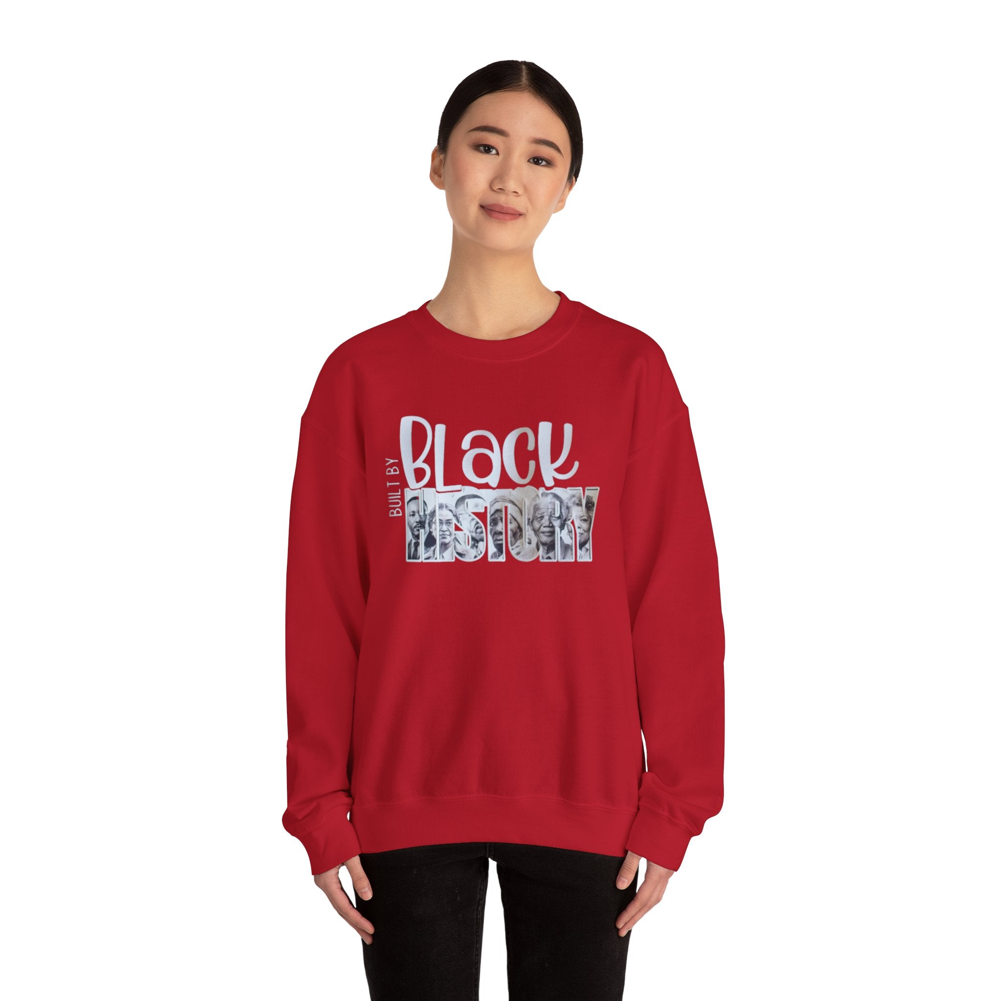 Built By Black History Unisex Crew Neck Sweatshirt