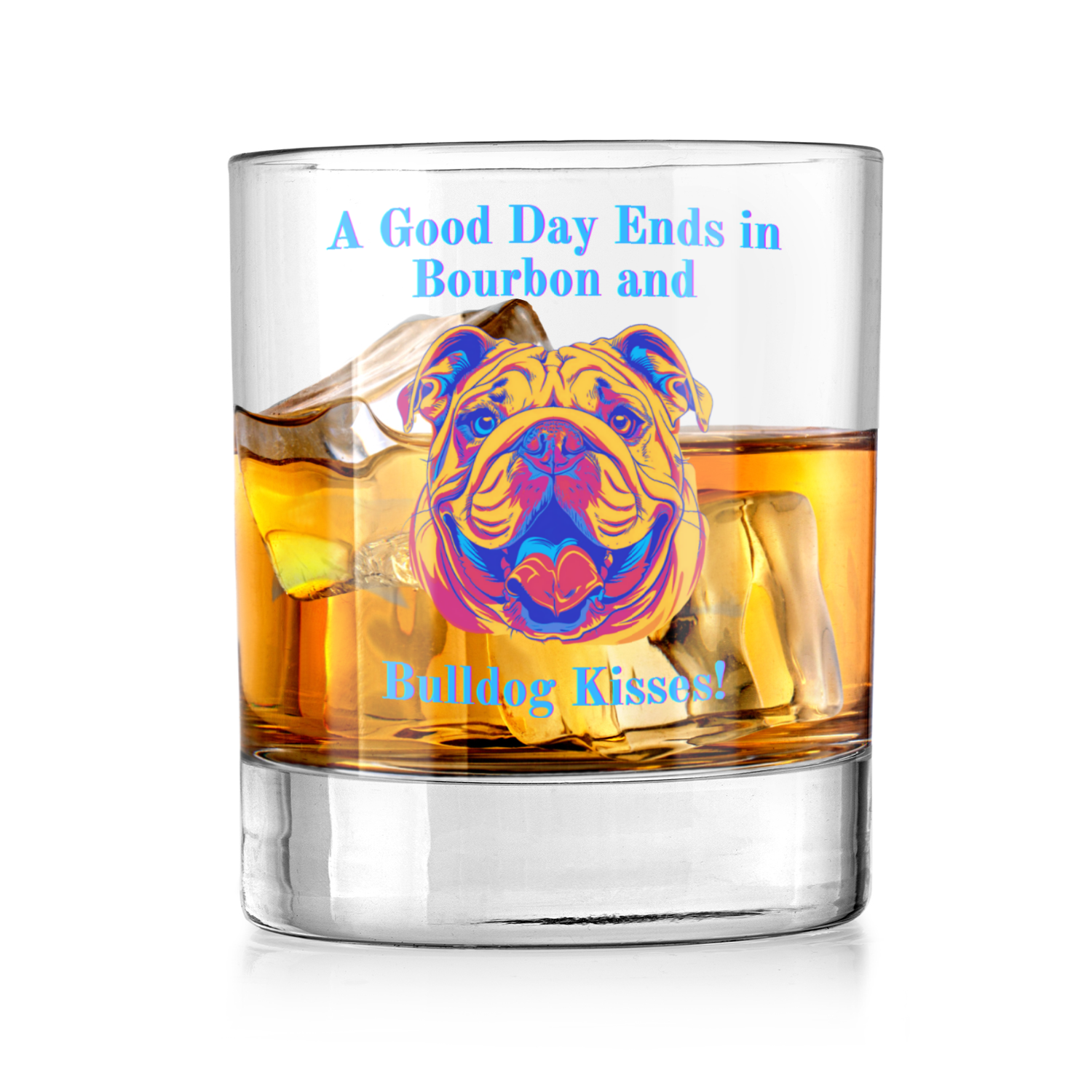 BULLDOG SPIRIT WHISKEY GLASSES (ENGLISH)