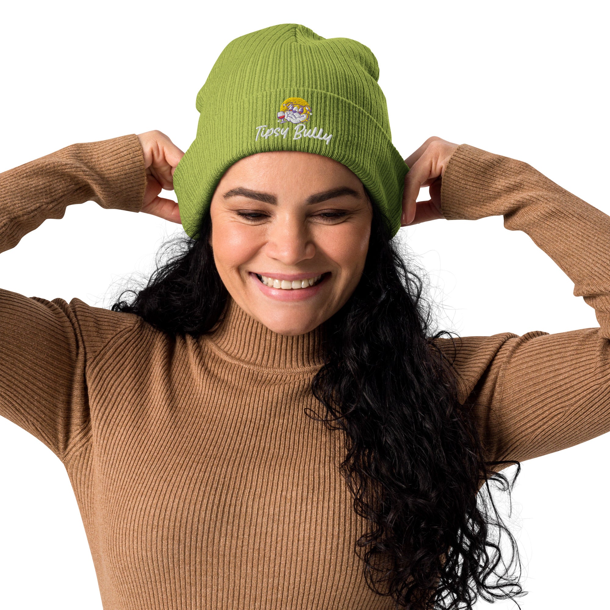 Tipsy Bully Organic Ribbed Beanie