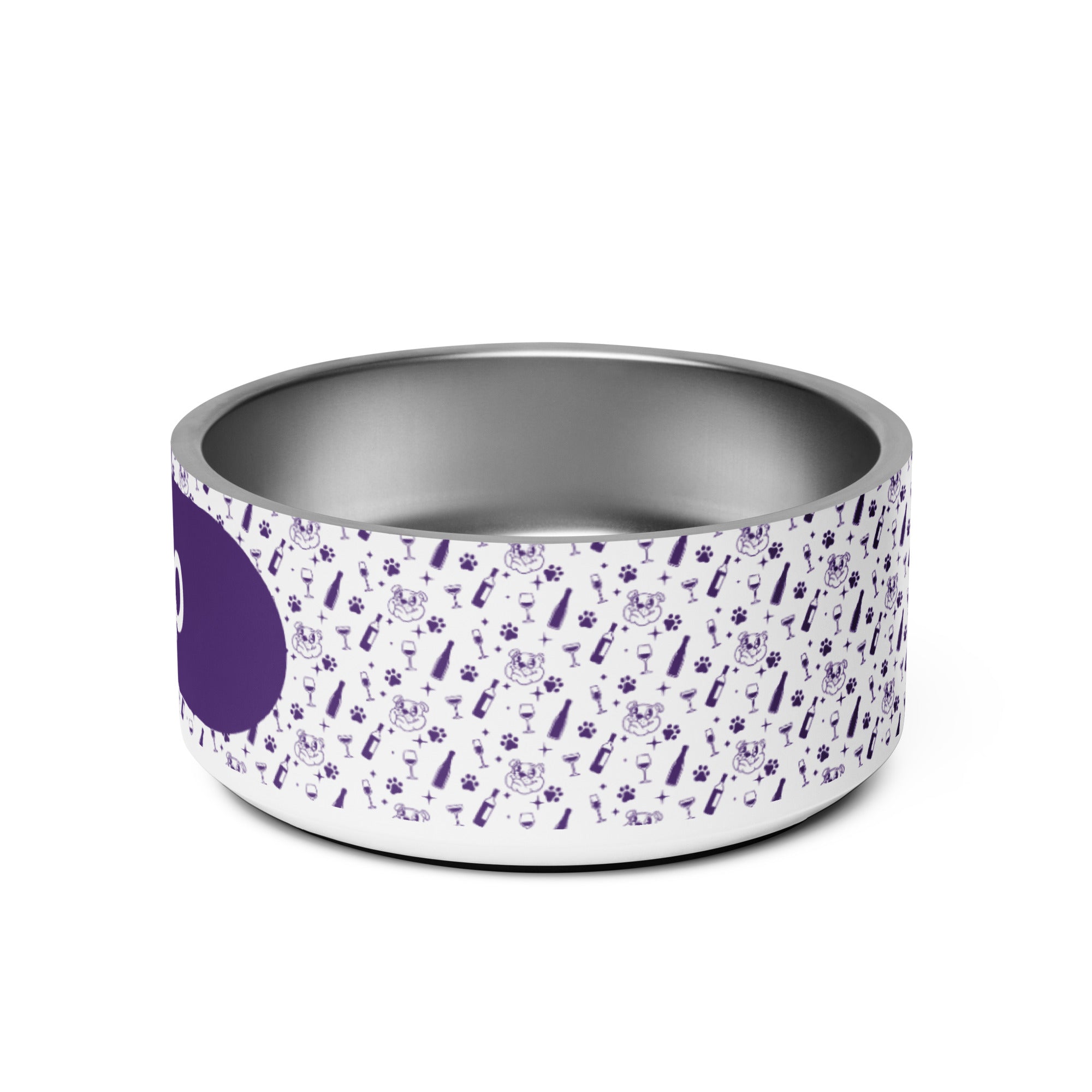 Pet bowl - Sip - Purple packaging - English Bulldog mom gift | Tipsy Bully
