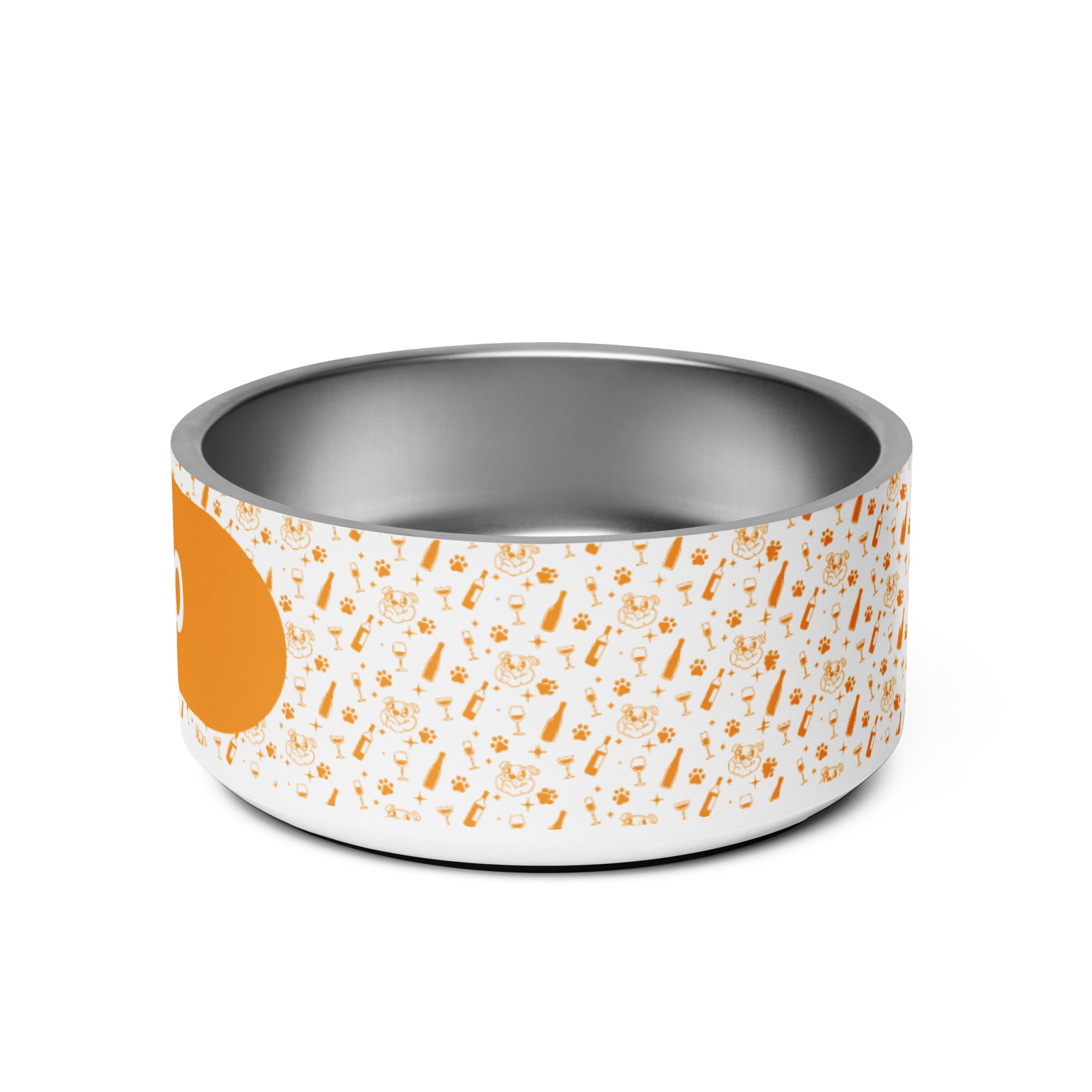 Pet bowl - Sip - Orange packaging - English Bulldog mom gift | Tipsy Bully