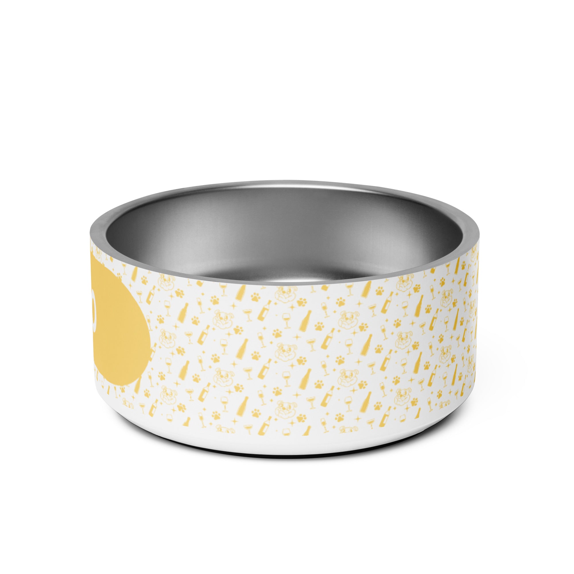 Pet bowl - Sip - Yellow