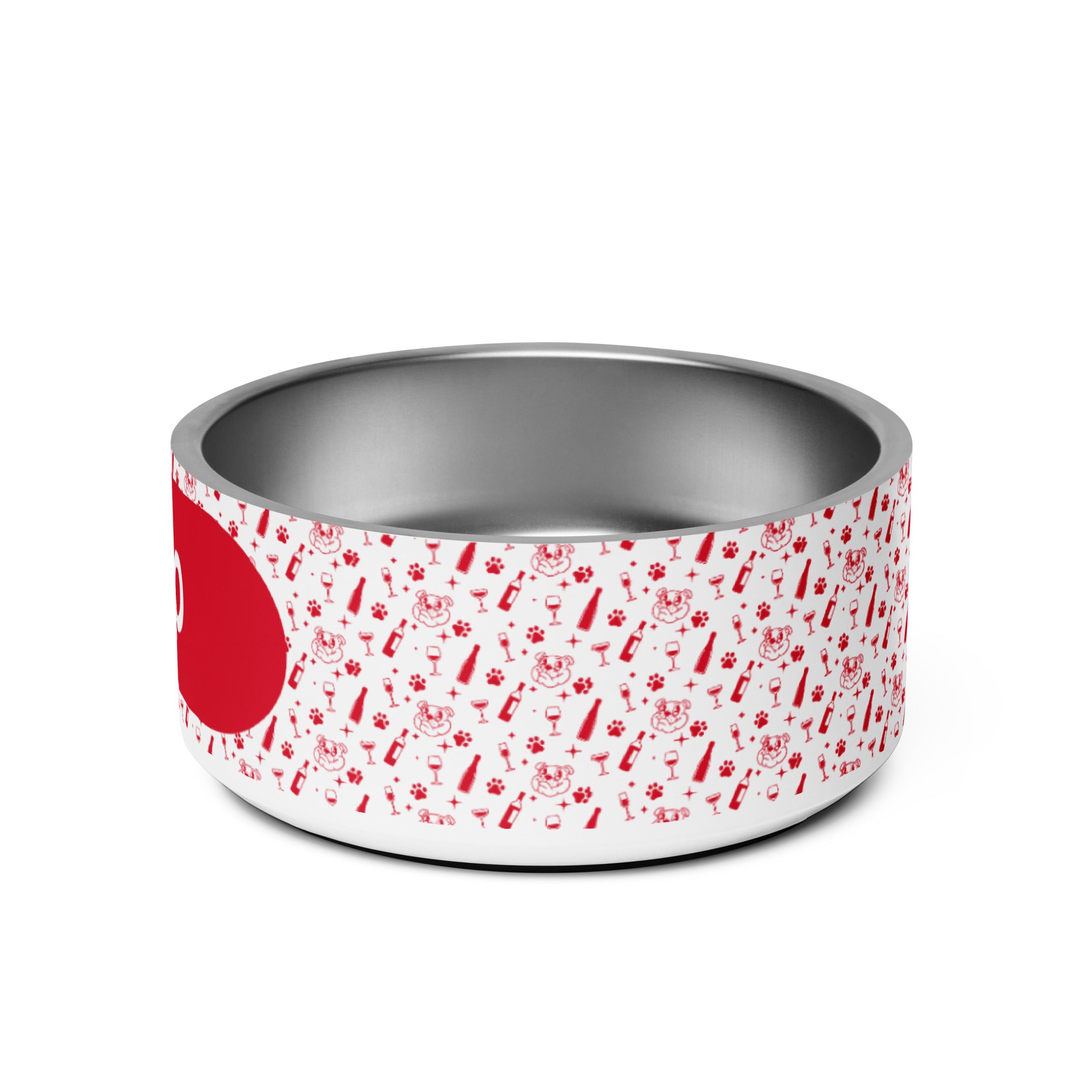 Pet bowl - Sip - Red packaging - English Bulldog mom gift | Tipsy Bully