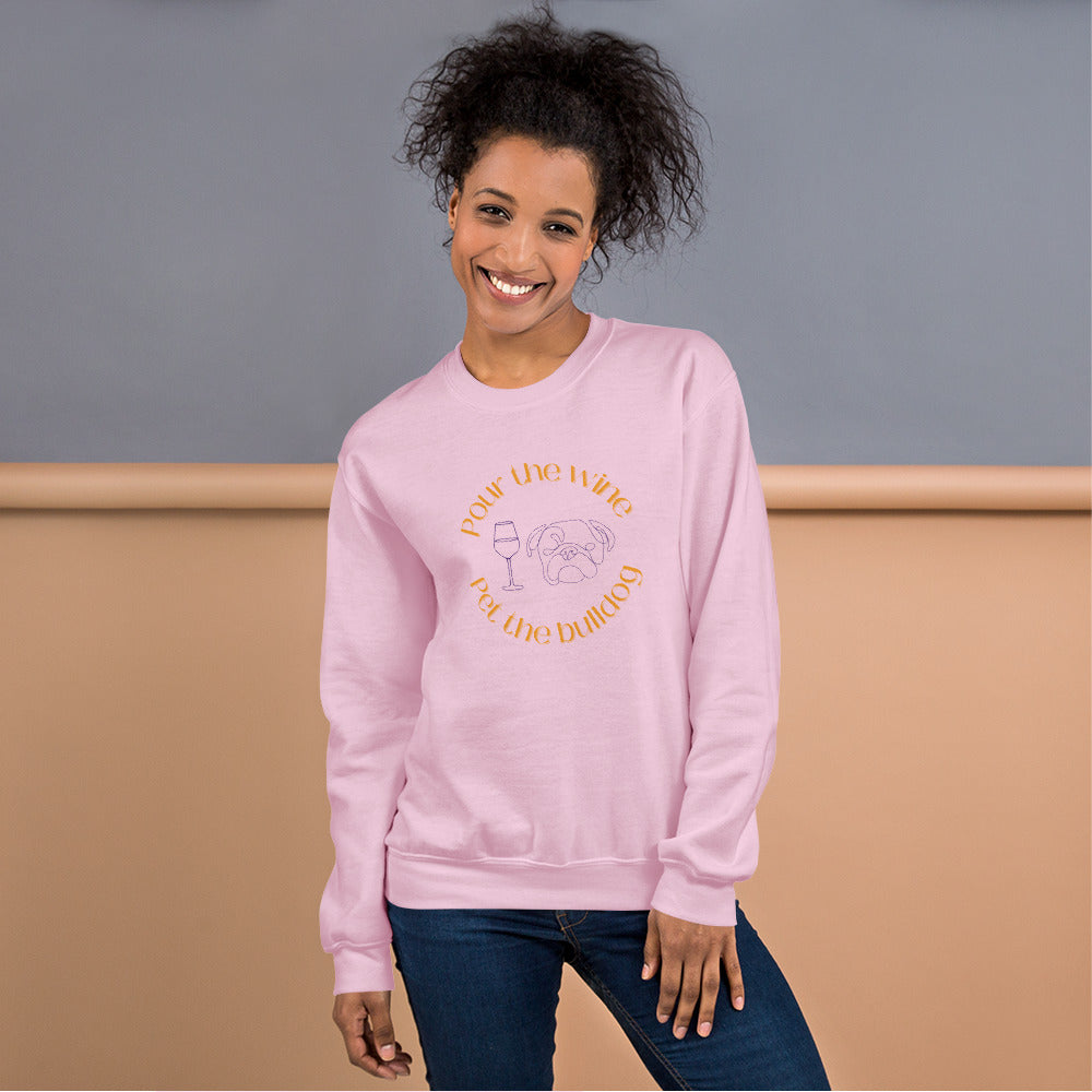 Unisex Sweatshirt - Pour the Wine