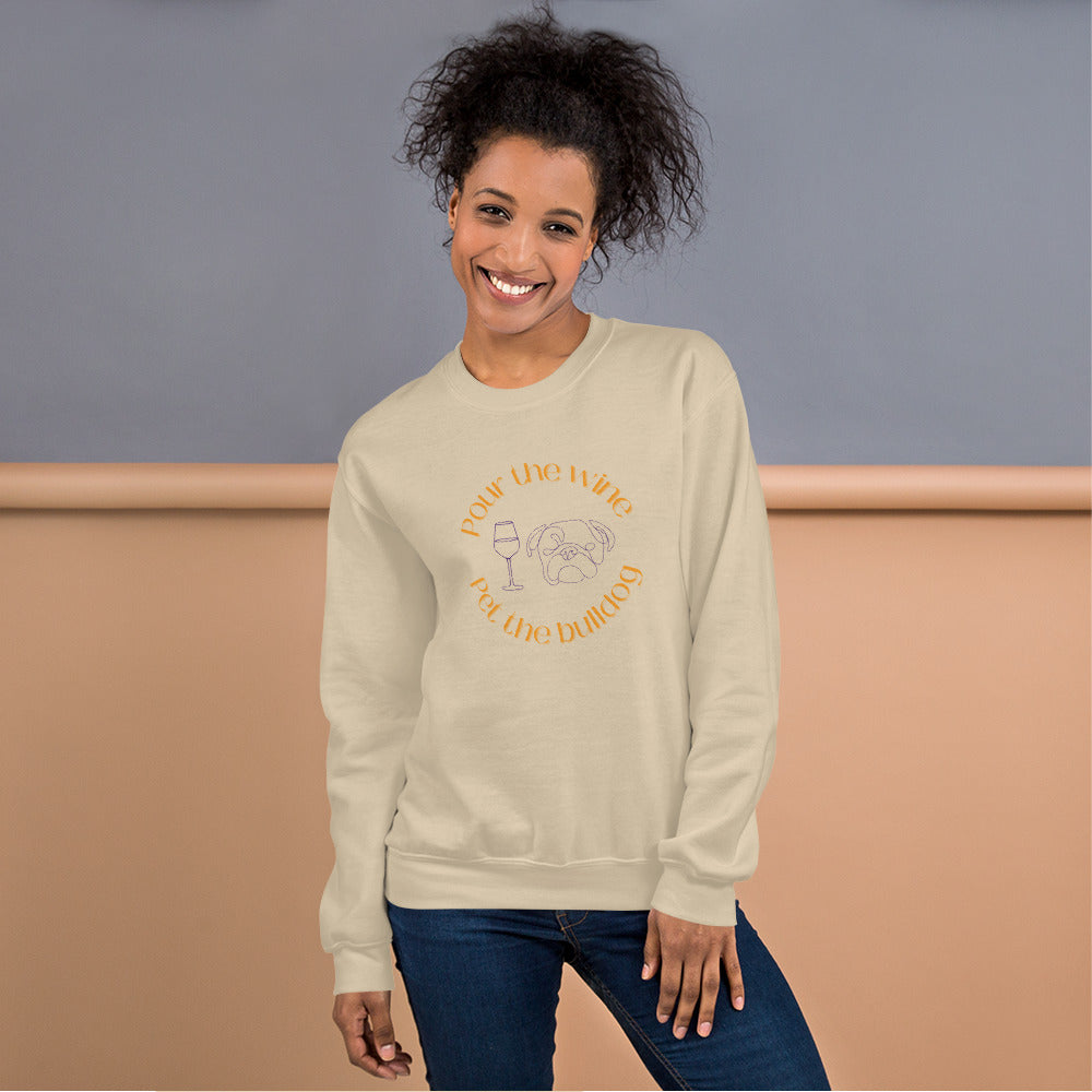 Unisex Sweatshirt - Pour the Wine