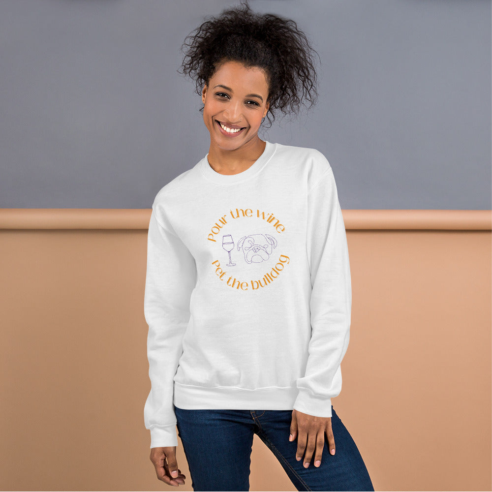 Unisex Sweatshirt - Pour the Wine