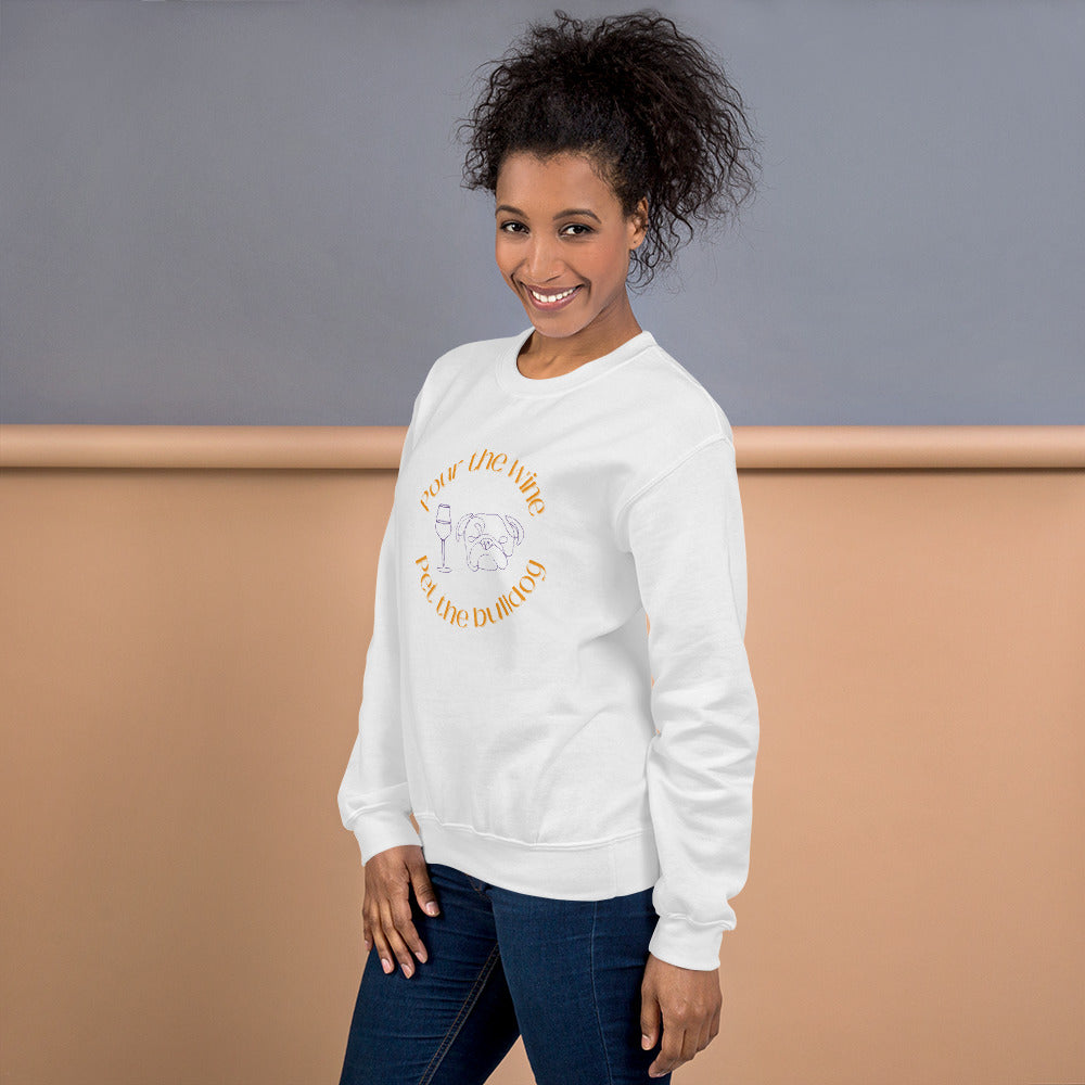 Unisex Sweatshirt - Pour the Wine