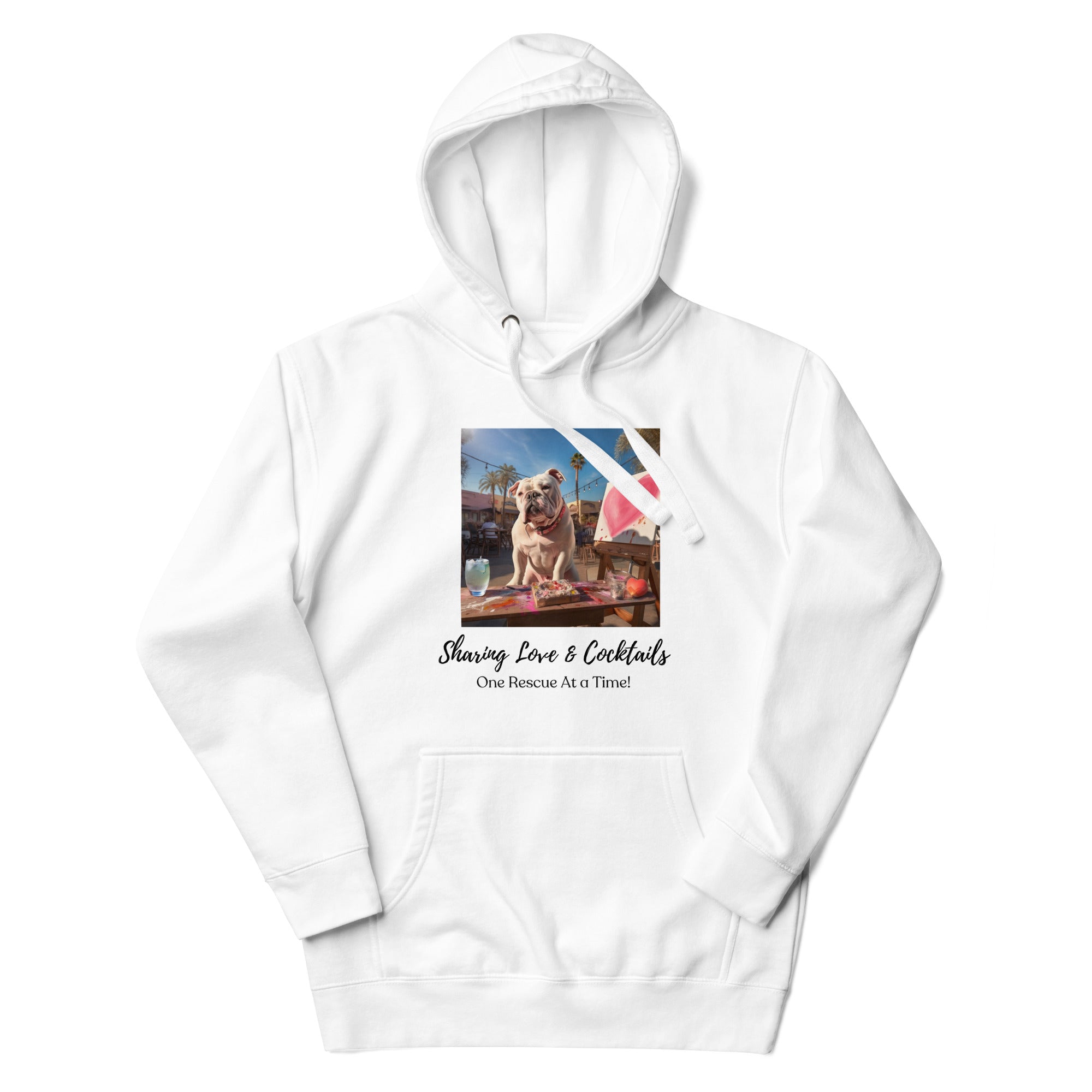 Sharing Love & Cocktails - American Bulldog - English Bulldog mom gift | Tipsy Bully
