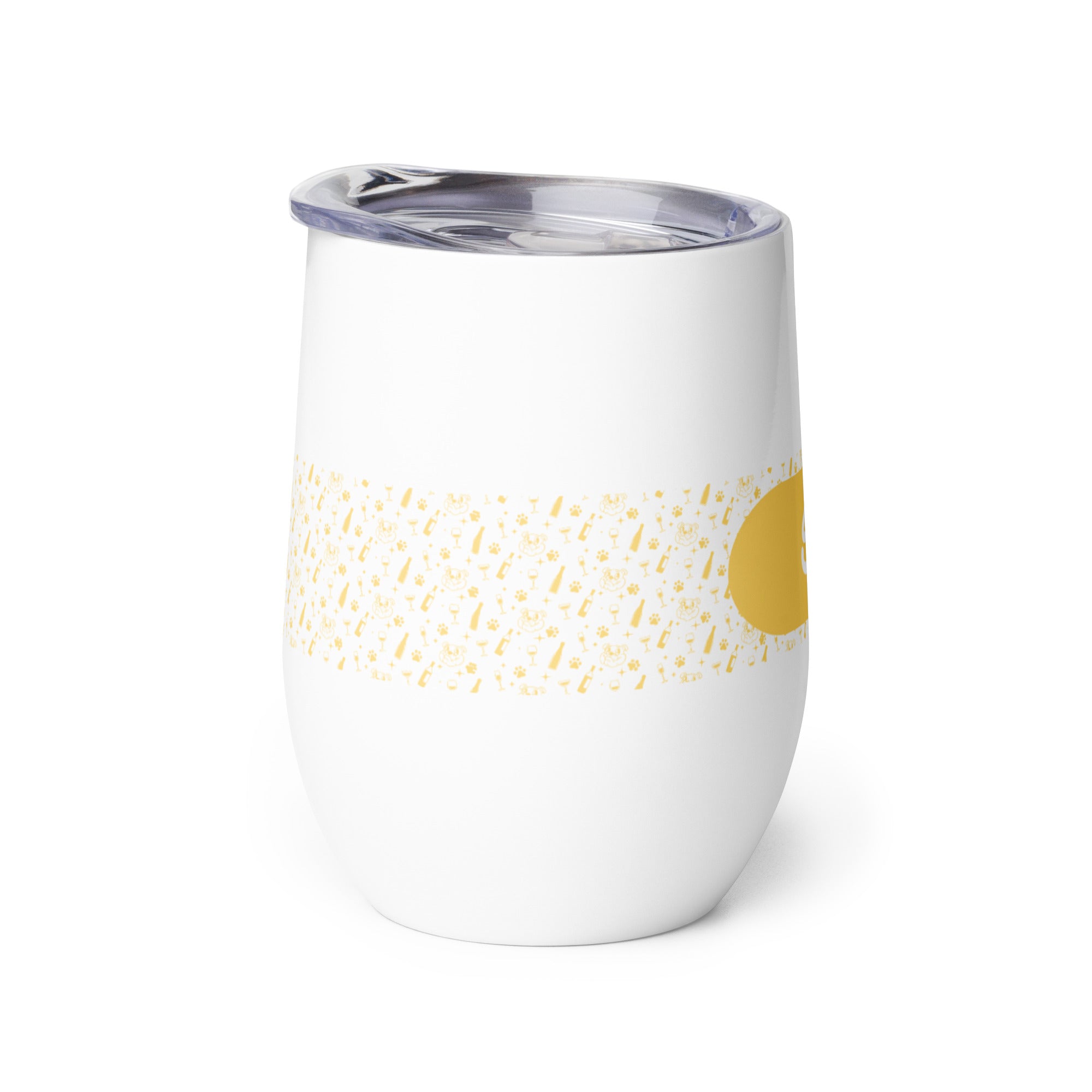 Wine tumbler - Sip - Yellow