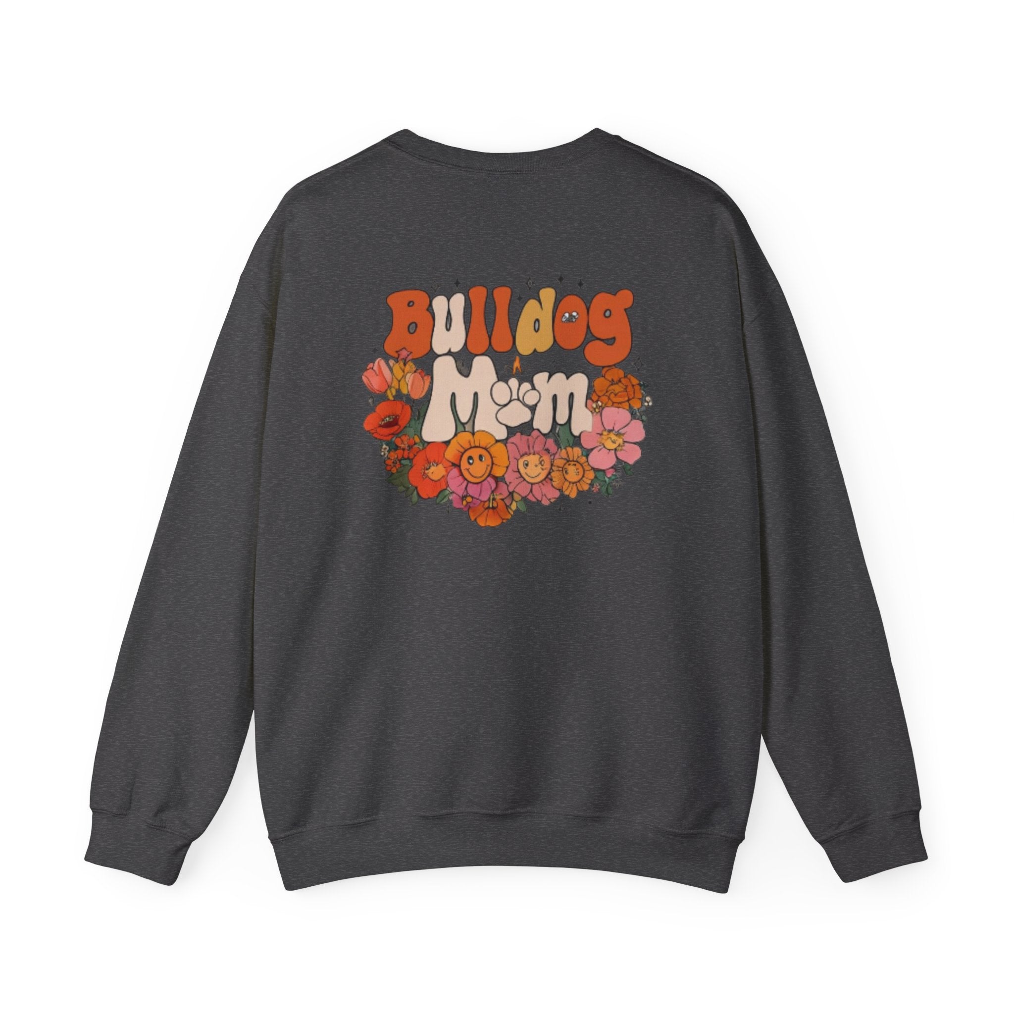 Bulldog Mom Unisex Heavy Blend™ Crewneck Sweatshirt (English)