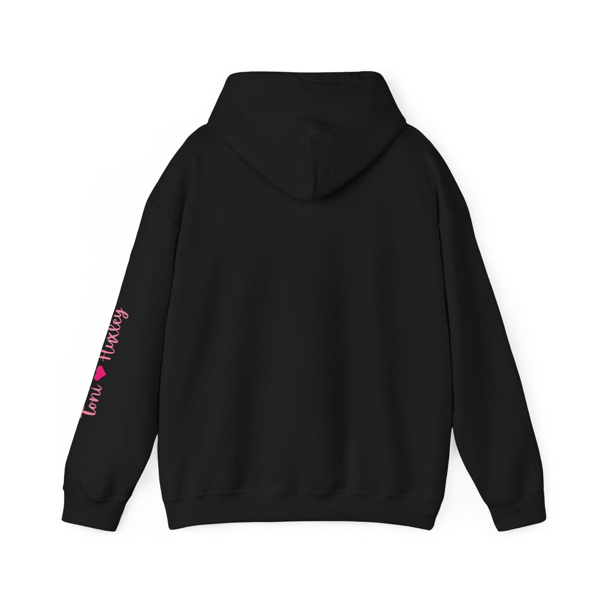 Personalized Paw-fect Love Valentine’s Unisex Heavy Blend™ Hooded Sweatshirt (French)