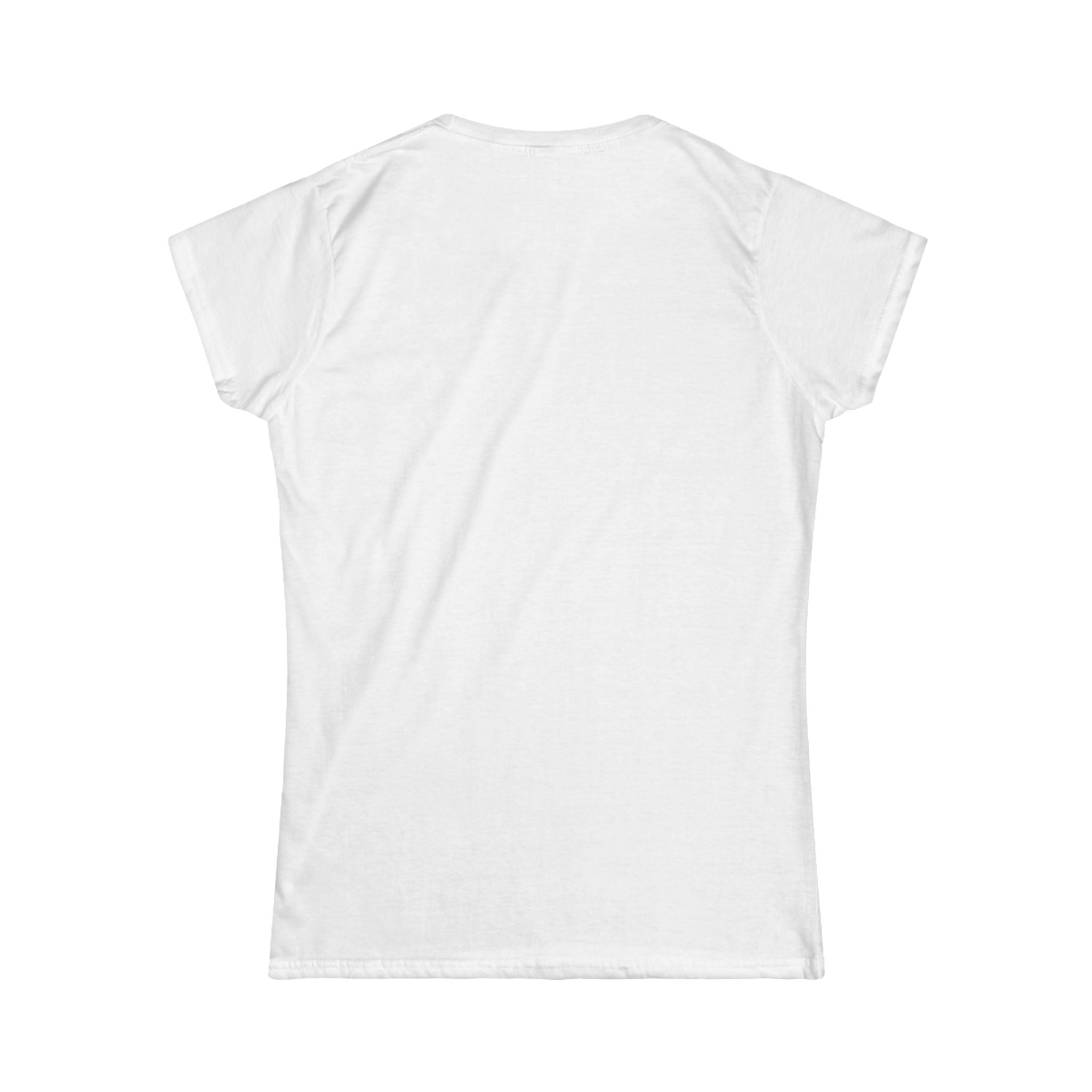 Childless Dog Lady - Women's Softstyle Tee (English/White)