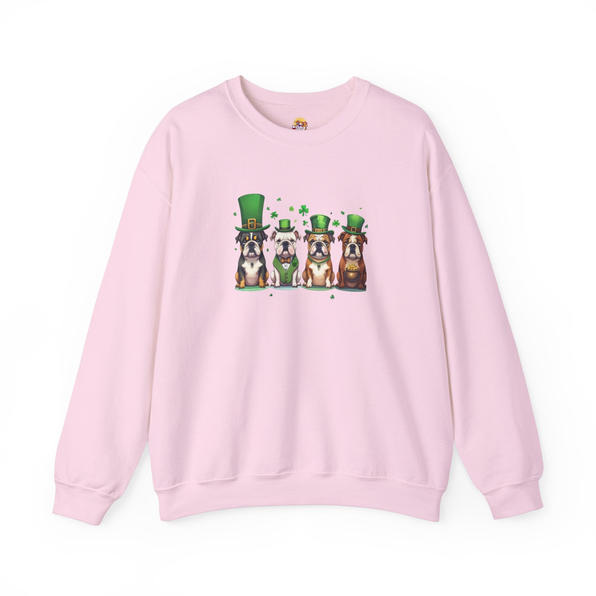 Tipsy Bully St. Patrick's Day Sweatshirt: Leprechauns (English)