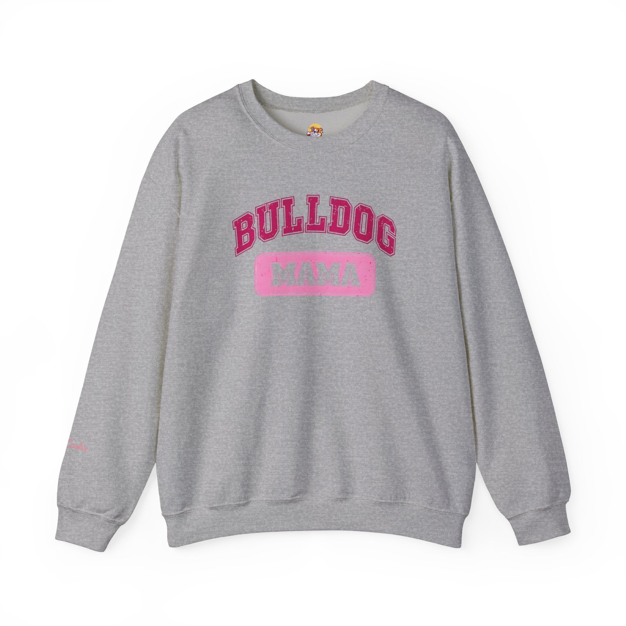 Bulldog Mama Personalized Sweatshirt (English/French)