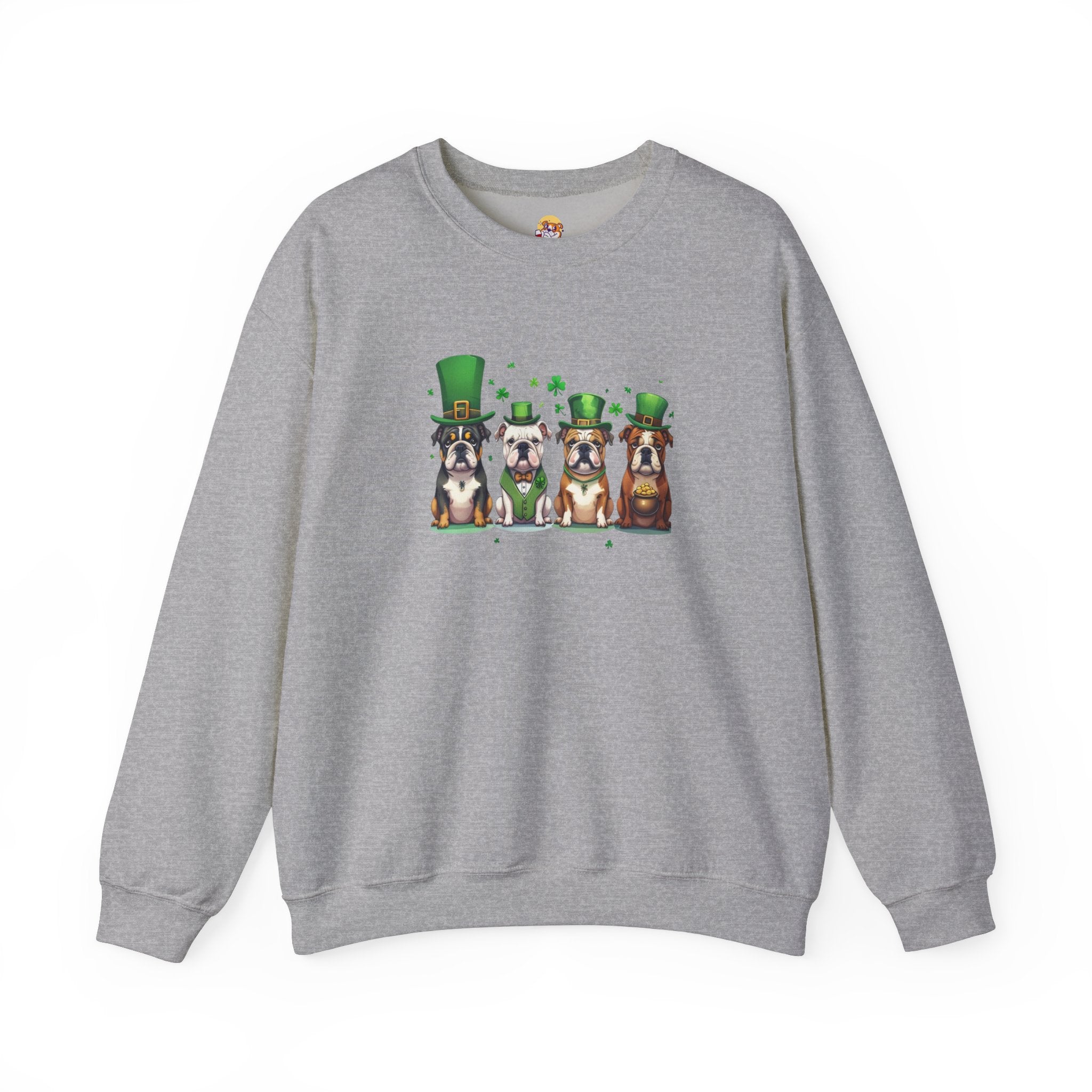 Tipsy Bully St. Patrick's Day Sweatshirt: Leprechauns (English)