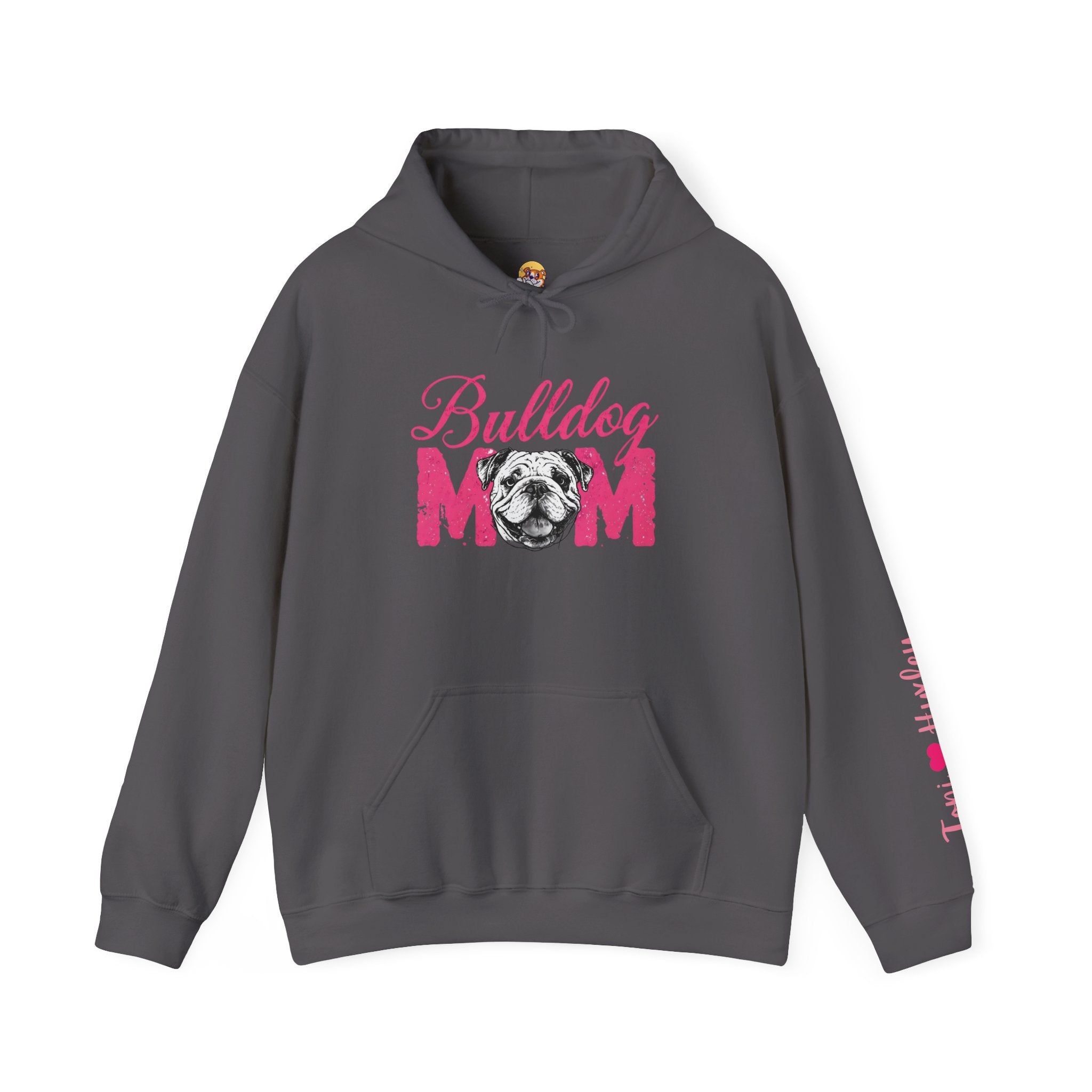 Bulldog Mom Personalized Hoodie (English)