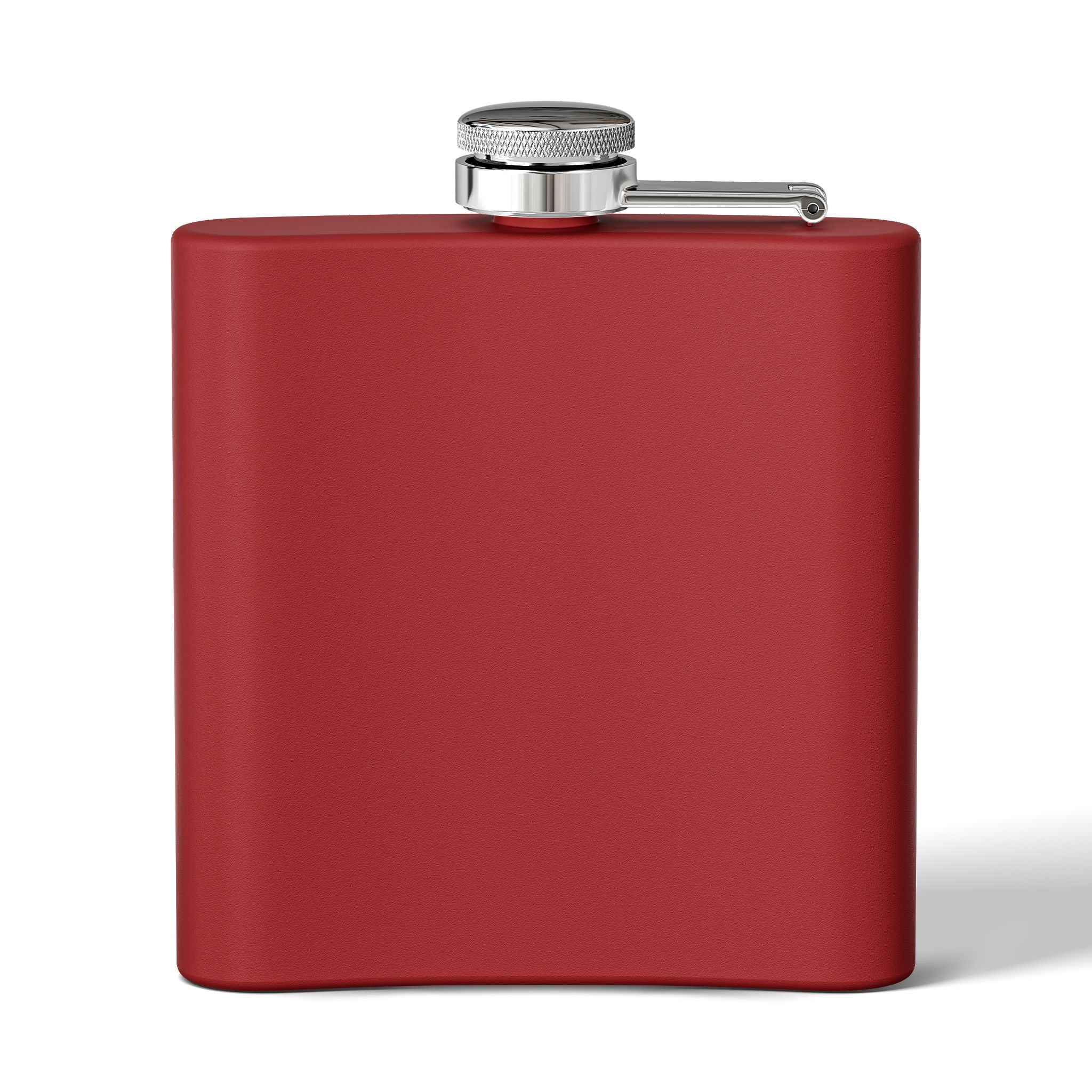 Bulldog Dad 6oz Stainless Steel Flask — "Fueled by Bourbon & Bad Decisions" (English)