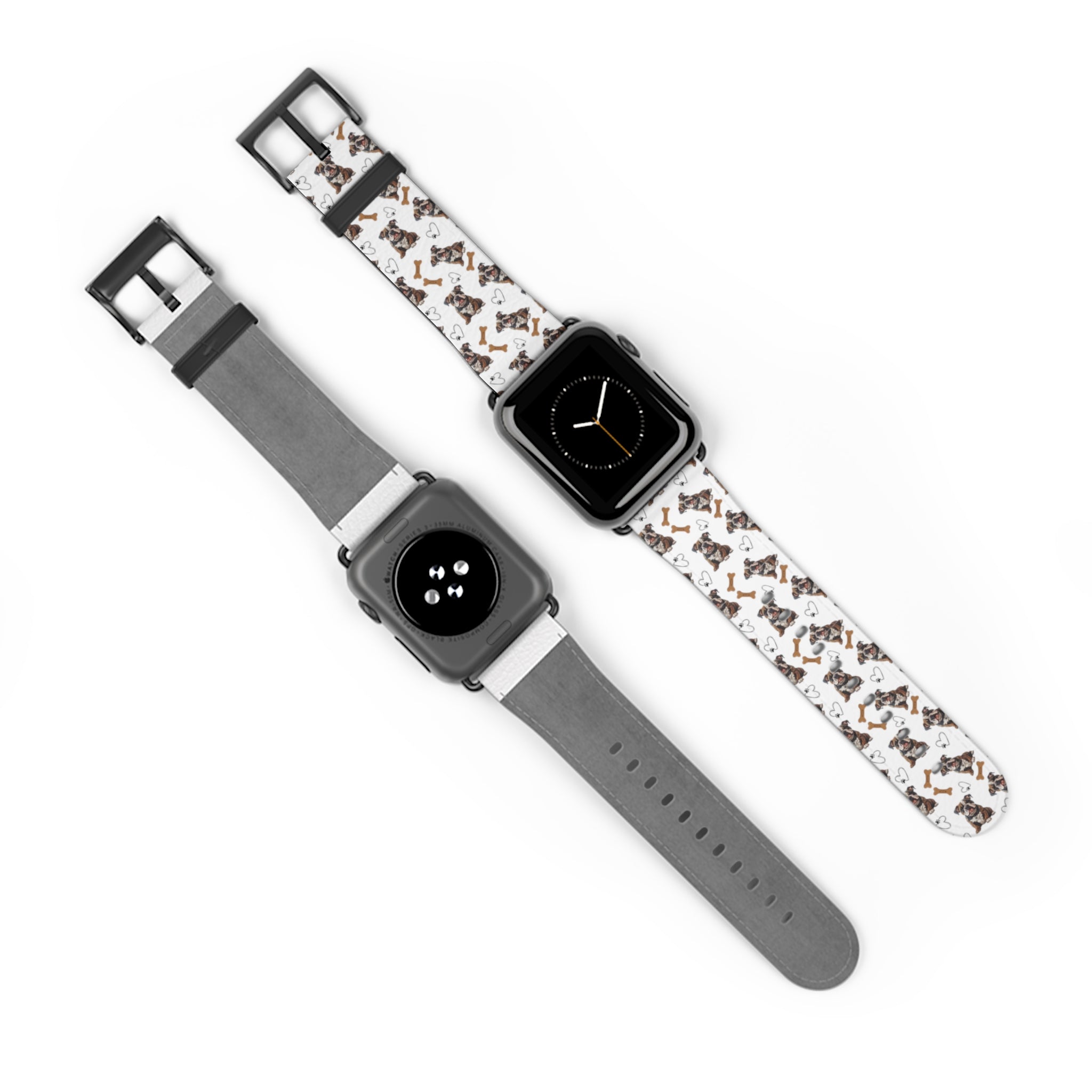 Bulldog Apple Watch Bands (English/Brown)