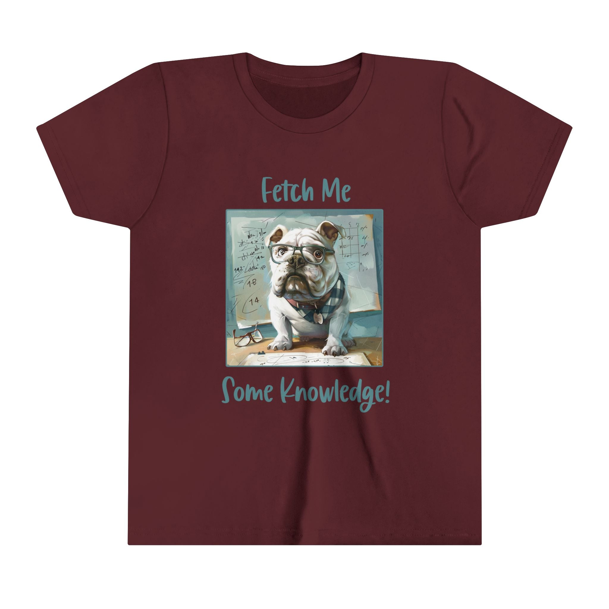 Tipsy Bully Back-to-School Youth T-Shirt (Fetch/White English)