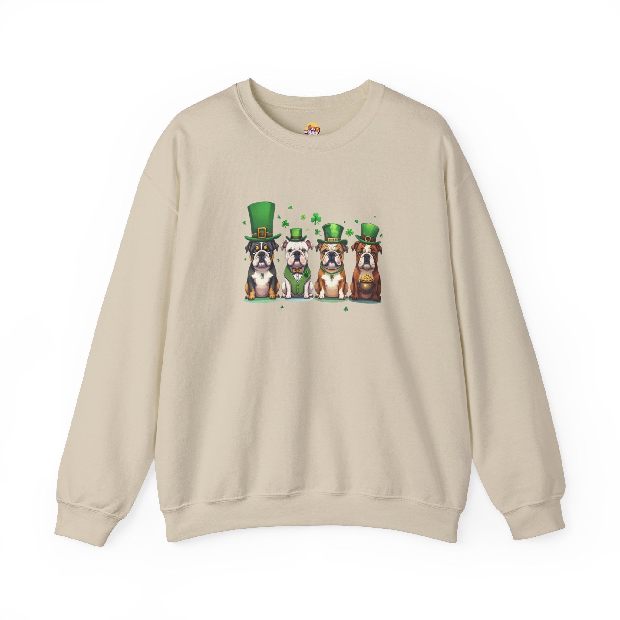 Tipsy Bully St. Patrick's Day Sweatshirt: Leprechauns (English)