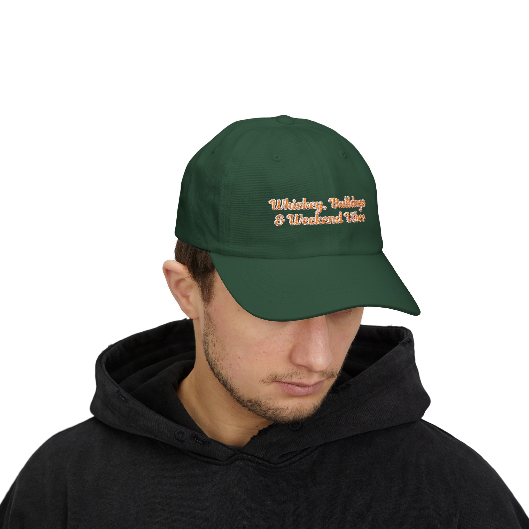 Tipsy Bully Dad Hats (Whiskey / English/French)