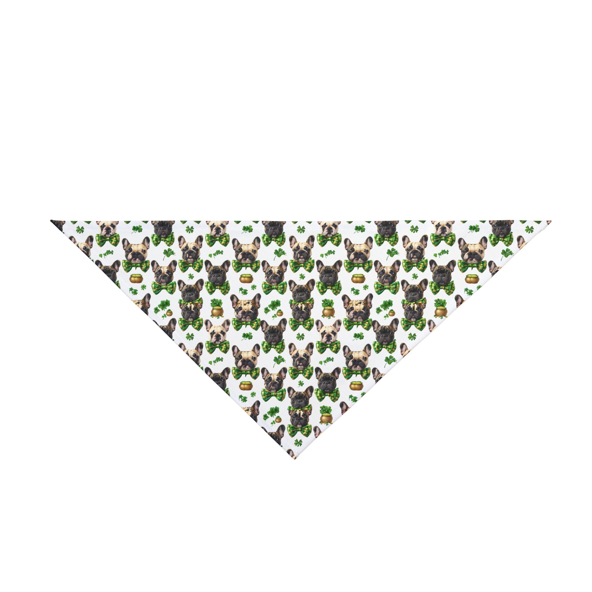 St. Patrick's Day Dog Bandana (French)