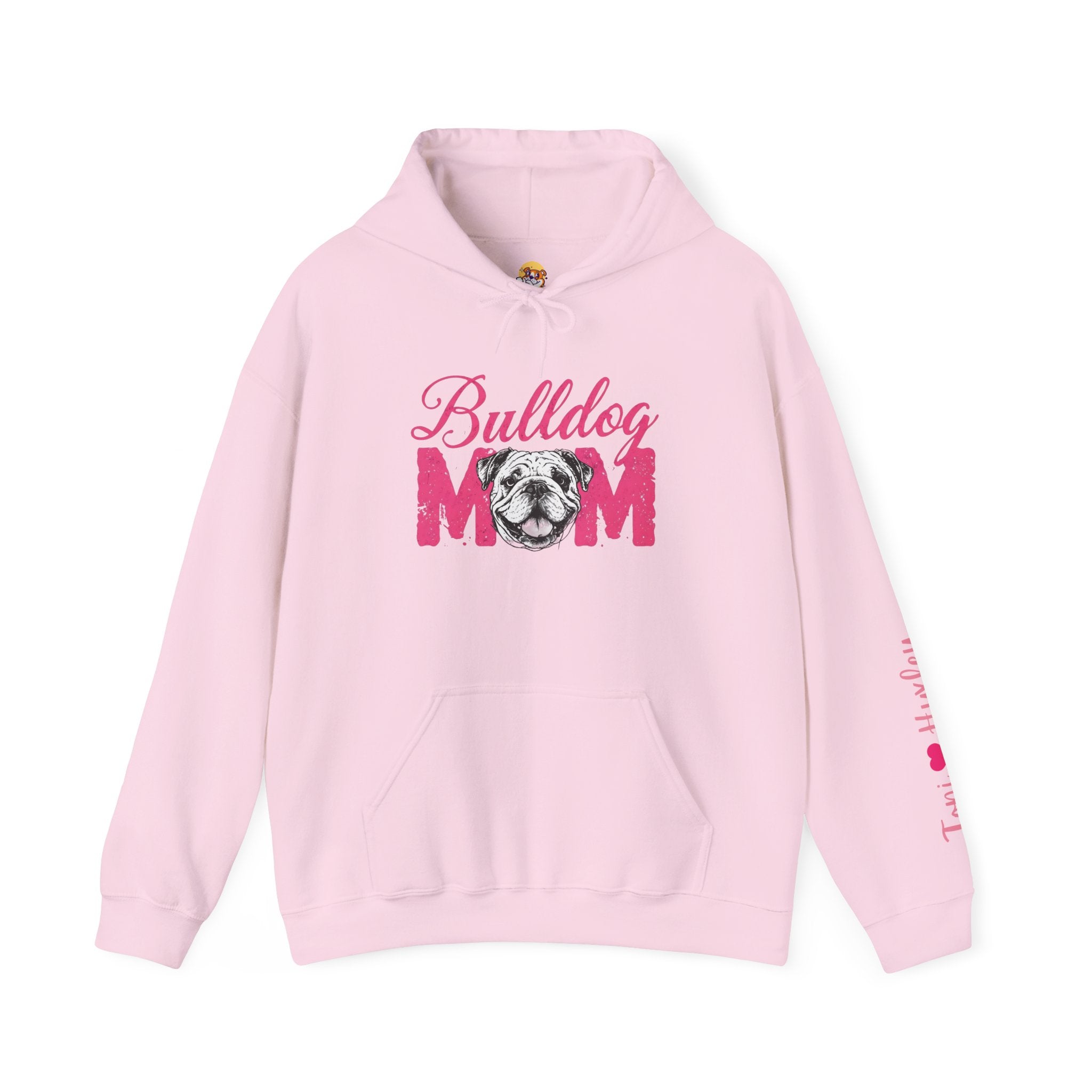 Bulldog Mom Personalized Hoodie (English)