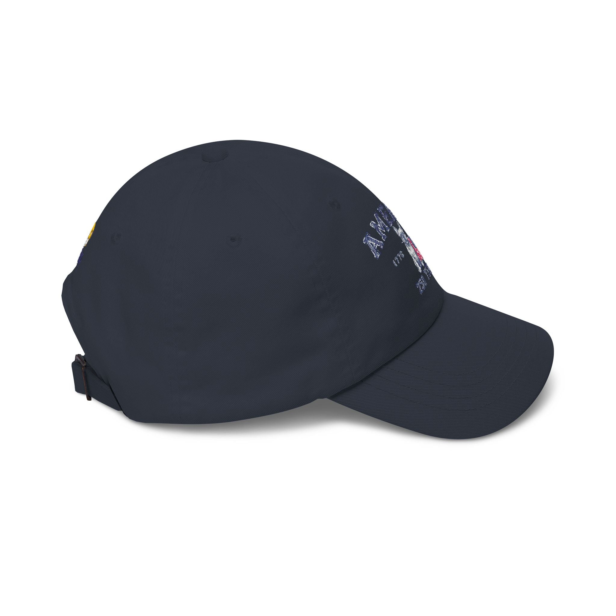 America 250 Years Dad Cap - Vintage Patriotic USA Baseball Hat (French)