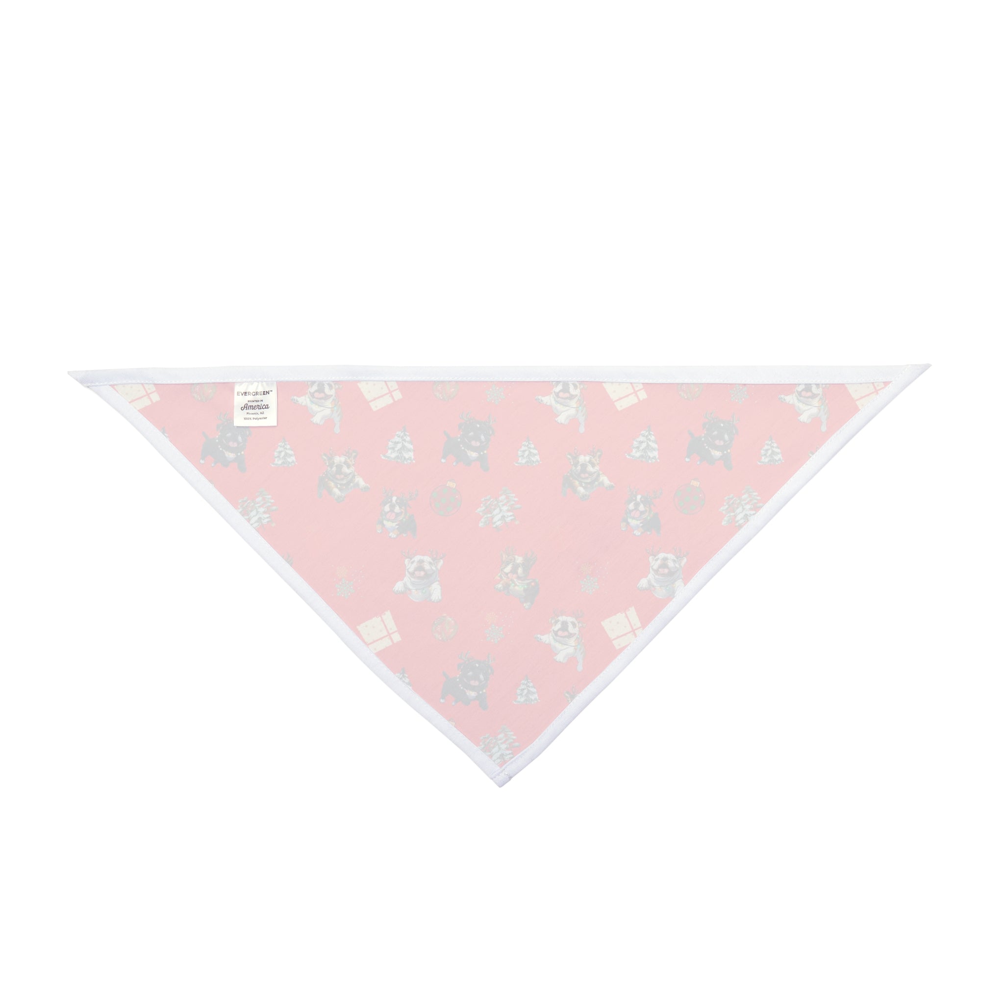 Tipsy Crew Dog Bandana (Red/English)