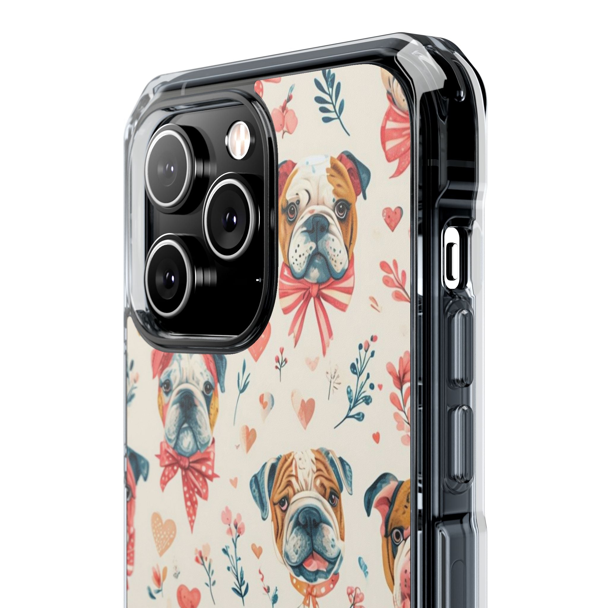 Puppy Love Protection Phone Case (Coquette/English)