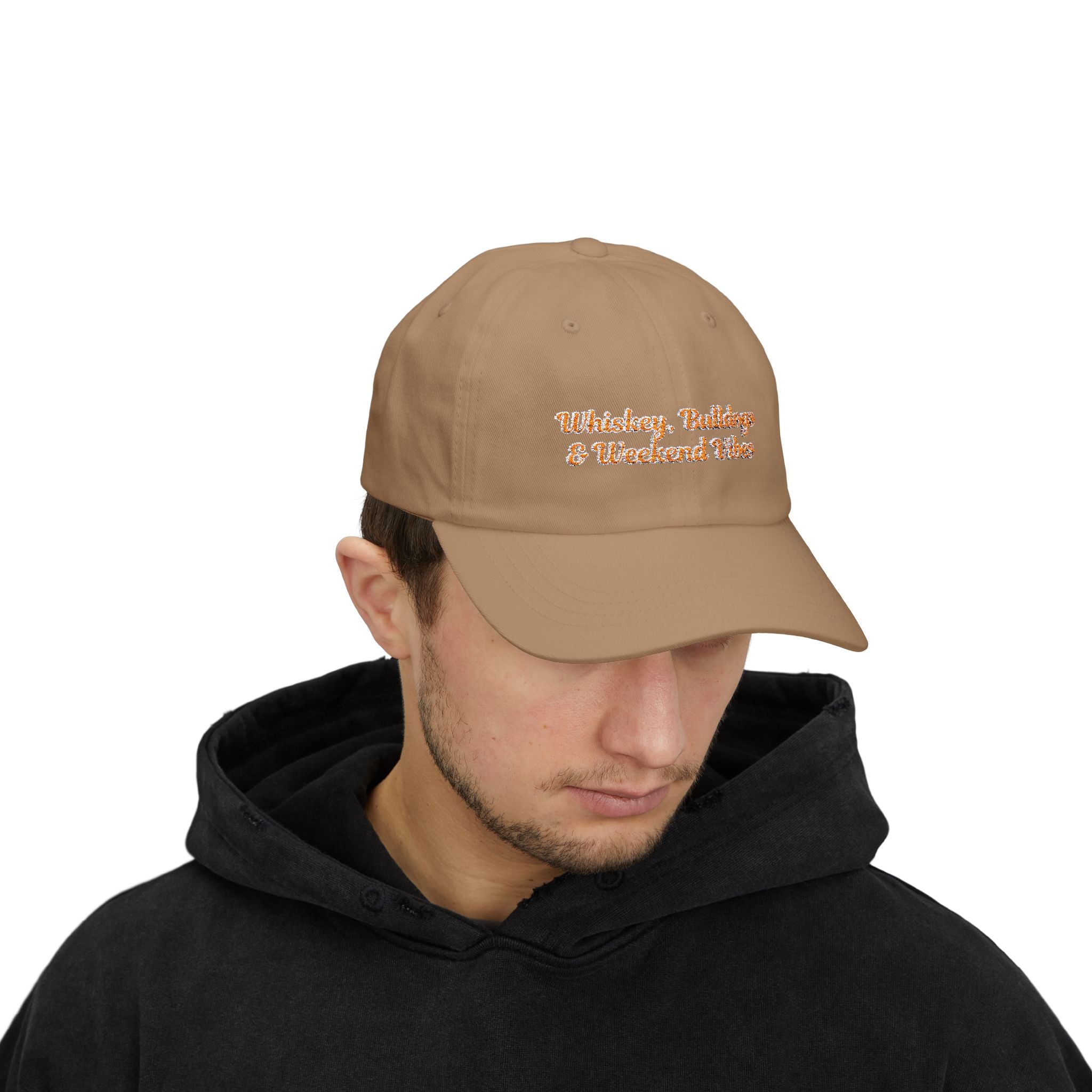 Tipsy Bully Dad Hats (Whiskey / English/French)