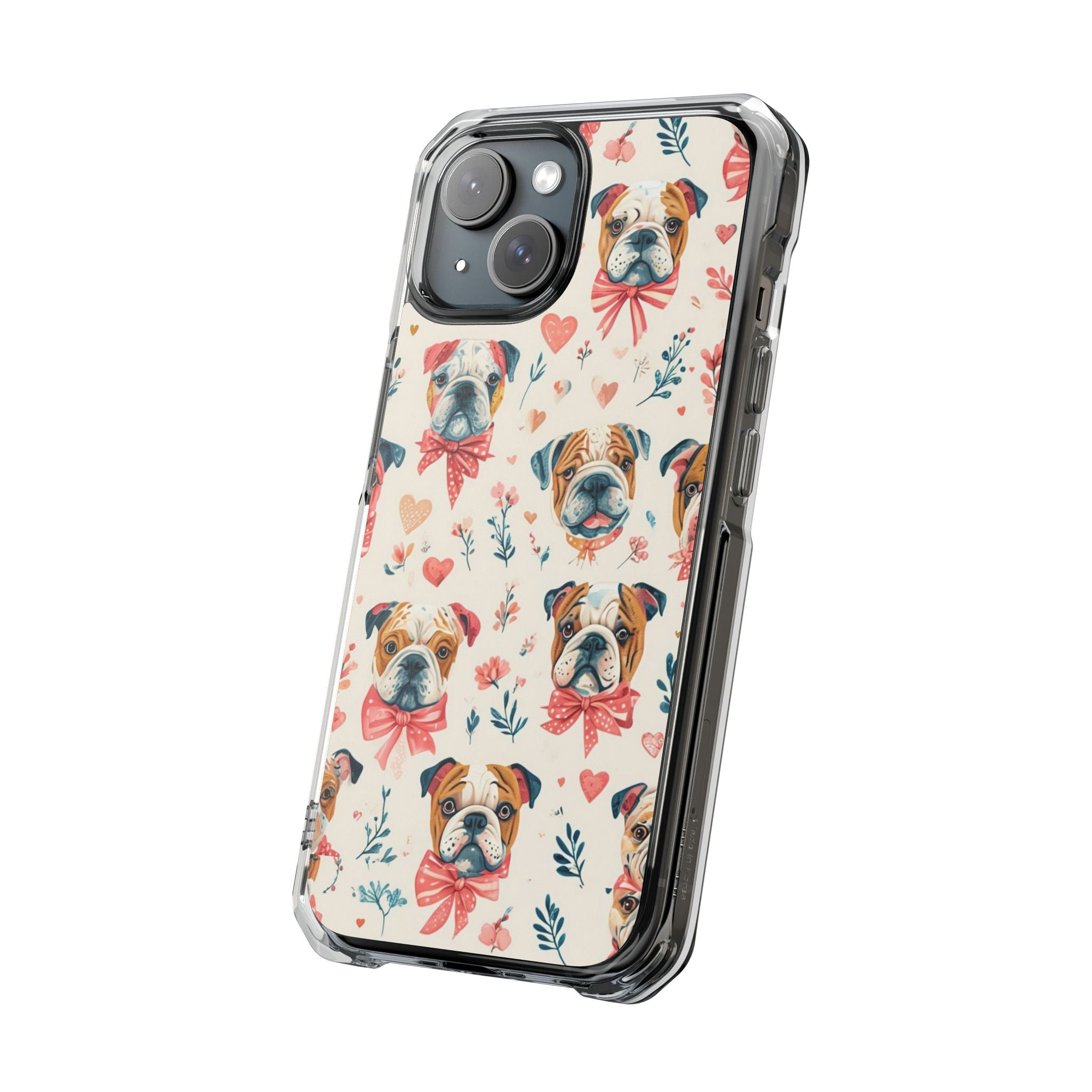 Puppy Love Protection Phone Case (Coquette/English)