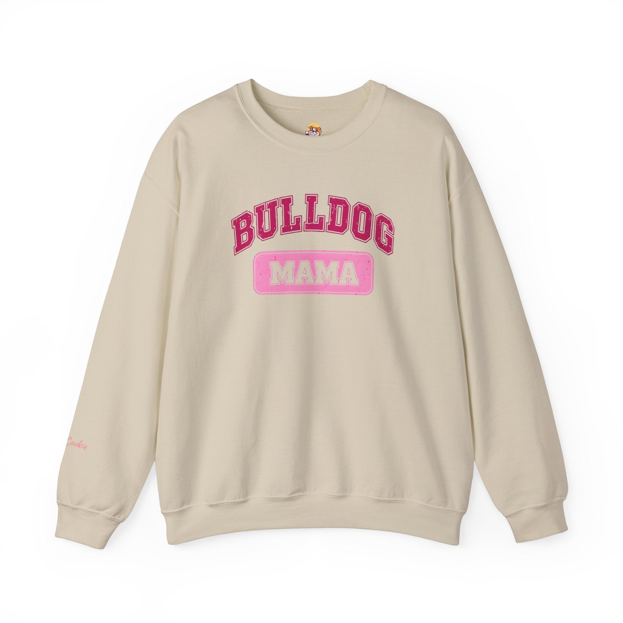 Bulldog Mama Personalized Sweatshirt (English/French)