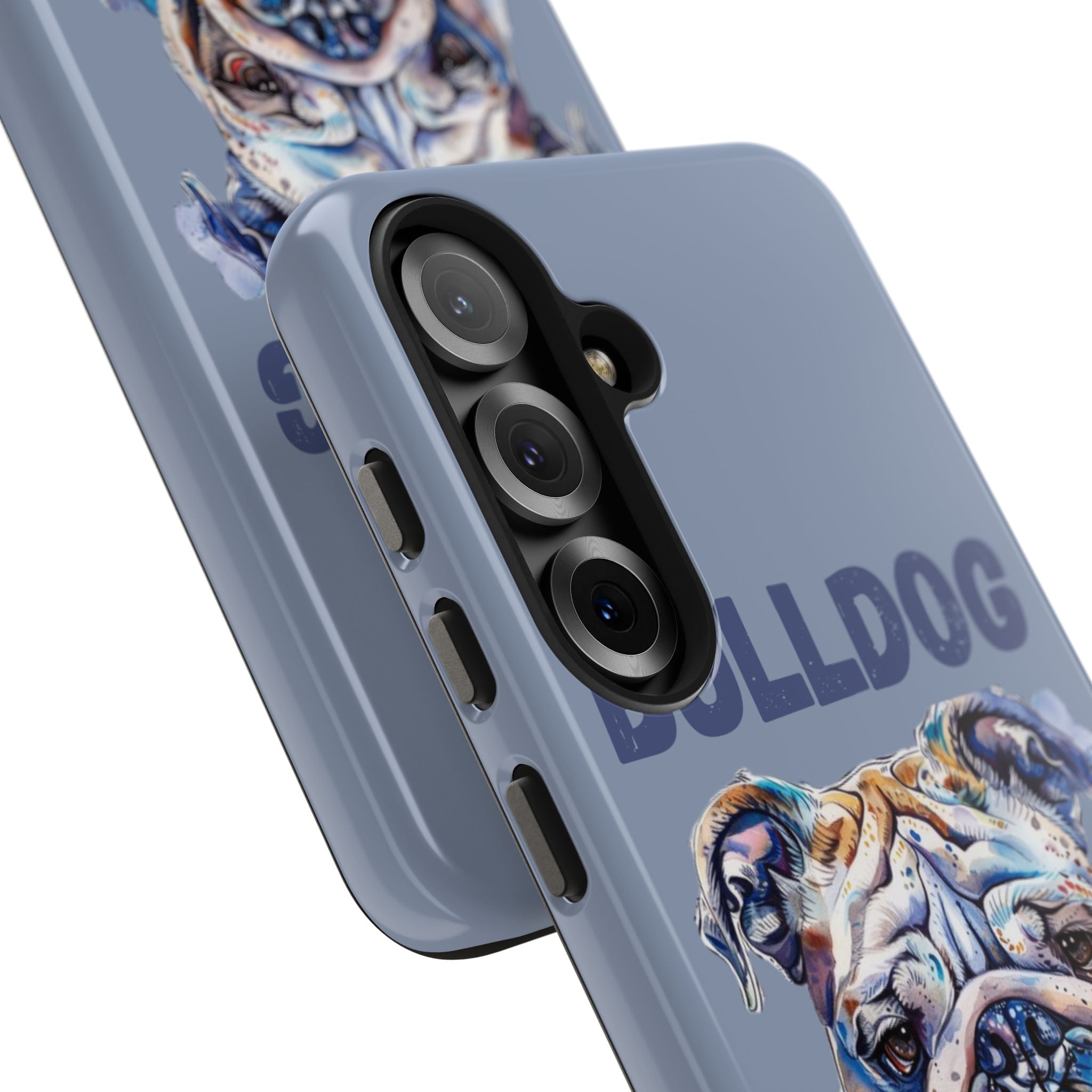 Bulldog Dad iPhone Cases (English/Watercolor) New