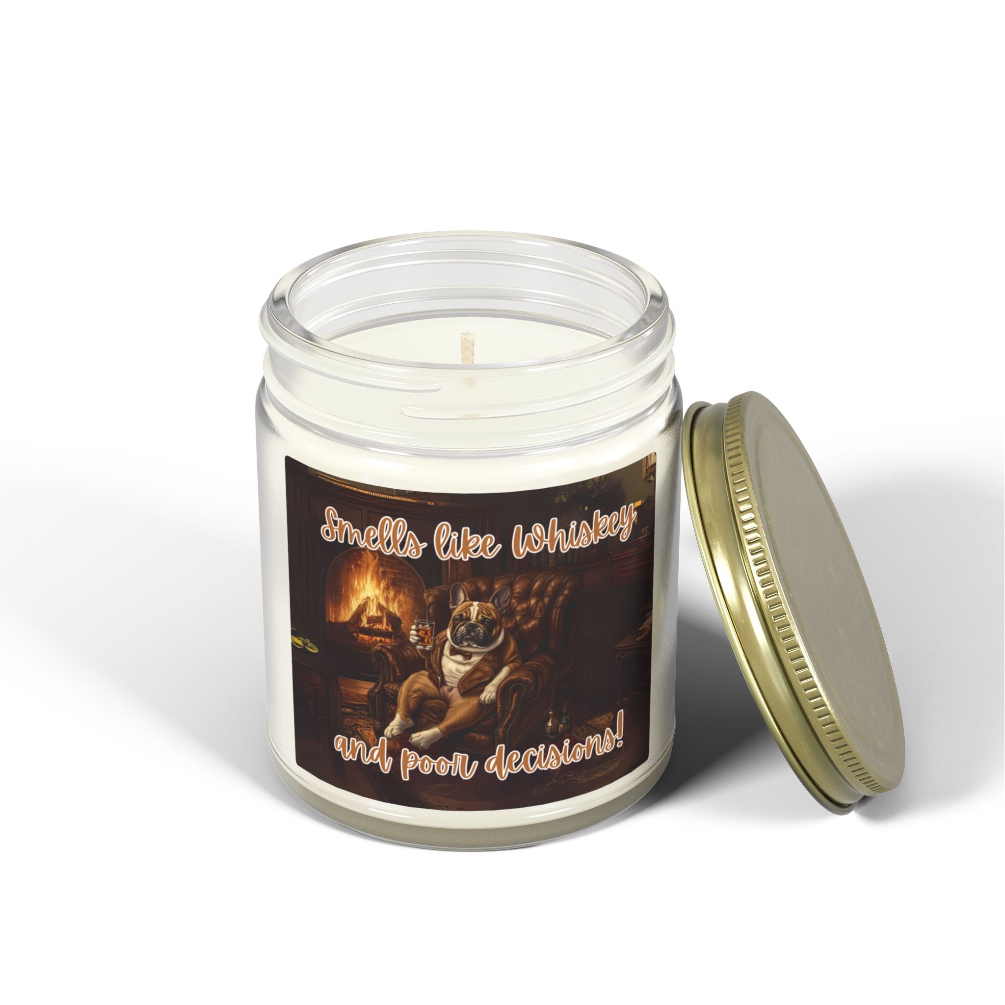 Tipsy Bully Scented Candle option 25 - French Bulldog mom home decor | Tipsy Bully