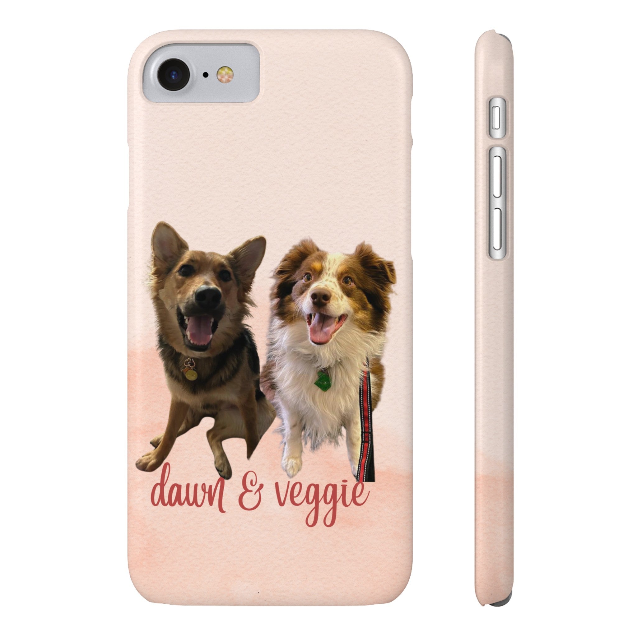 Dog iPhone Cases (Dawn/Veggie)