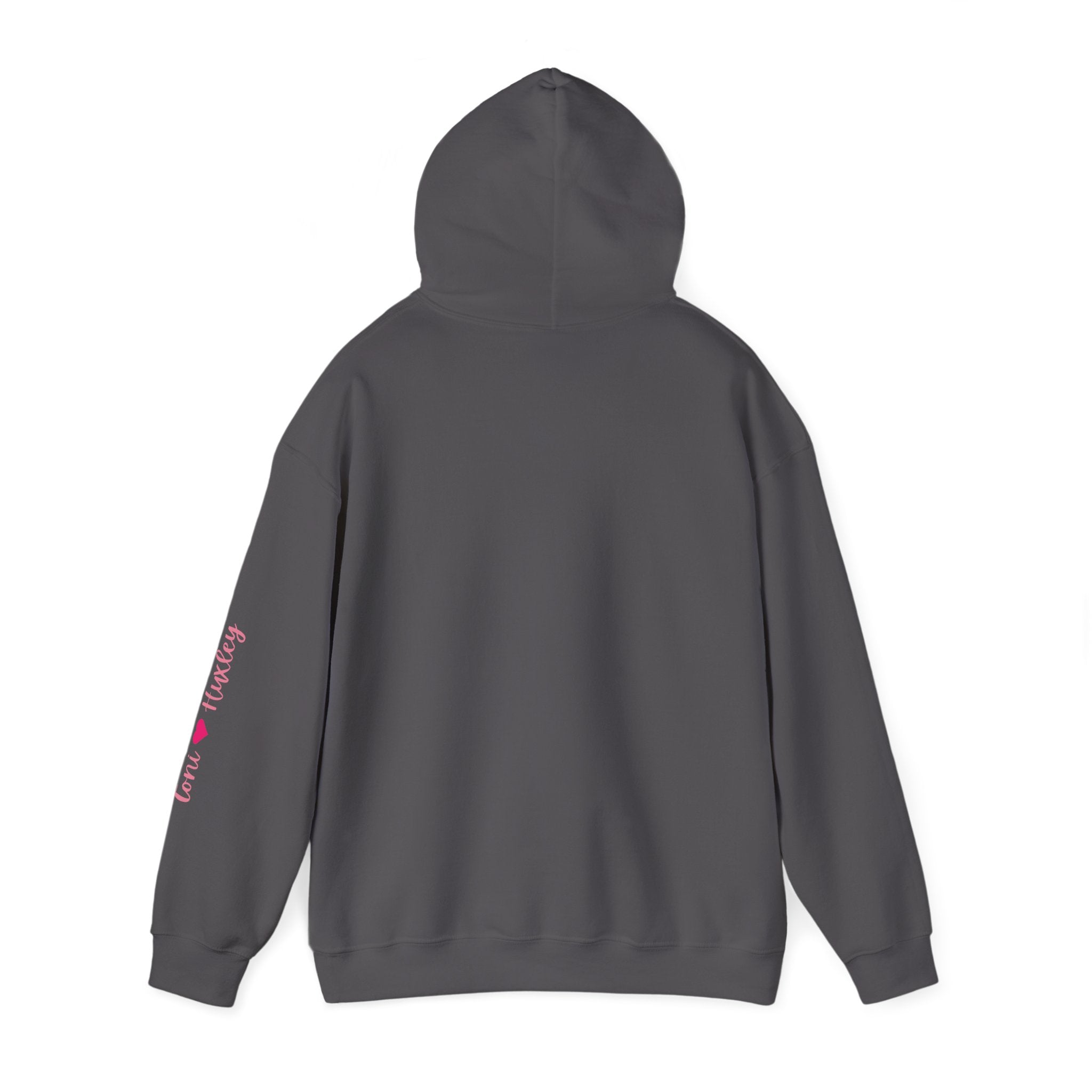 Personalized Paw-fect Love Valentine’s Unisex Heavy Blend™ Hooded Sweatshirt (French)