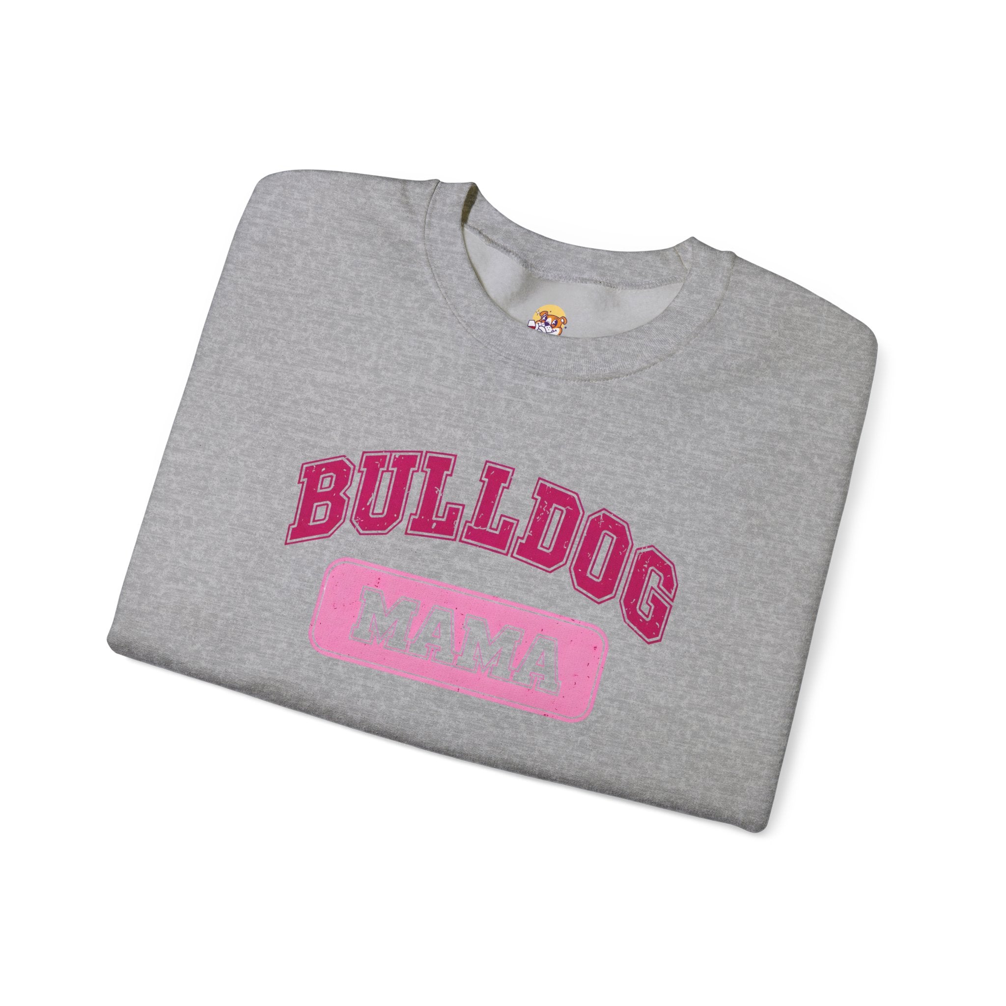 Bulldog Mama Personalized Sweatshirt (English/French)