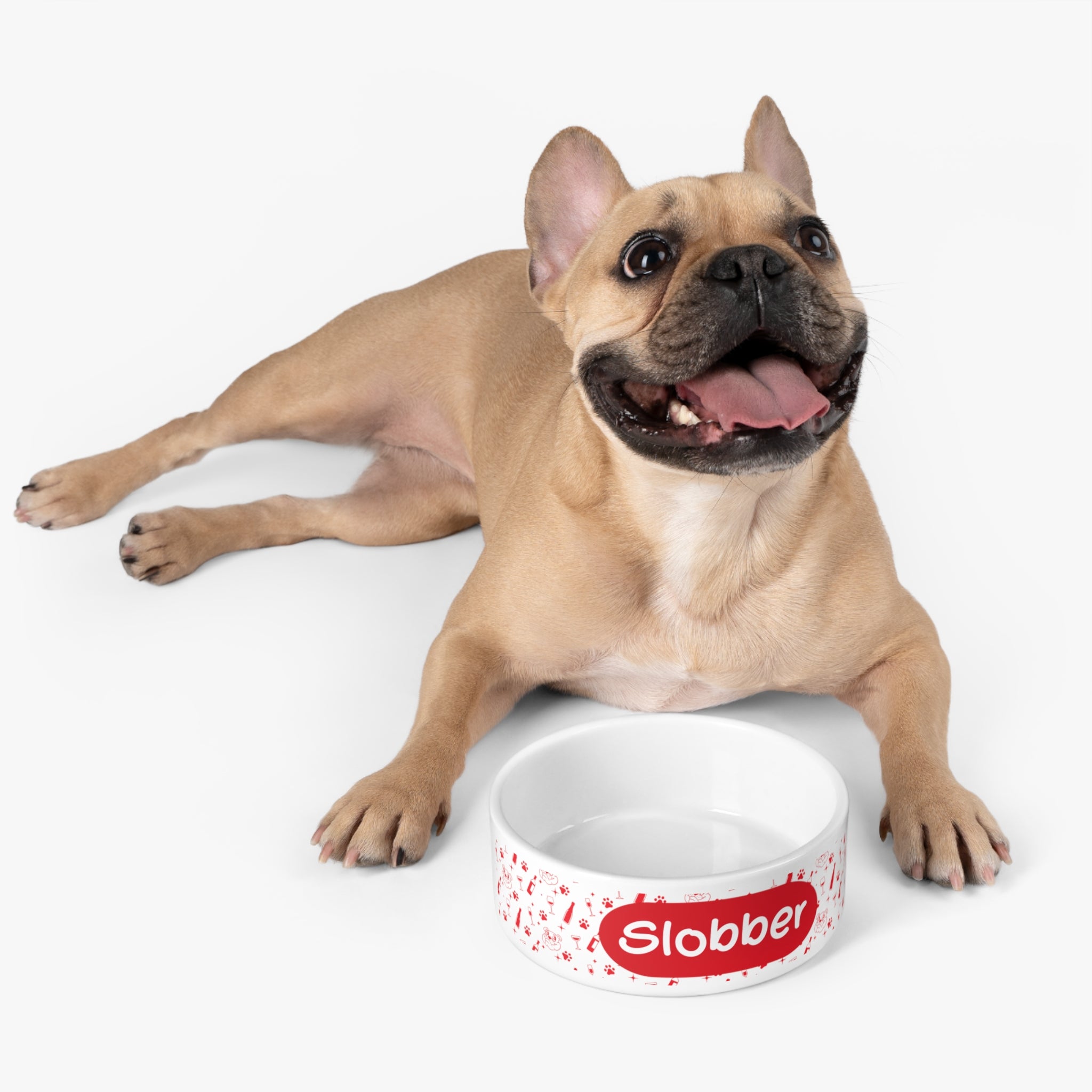 Copy of Tipsy Bully "Slobber" Dog Food Bowl (Red)