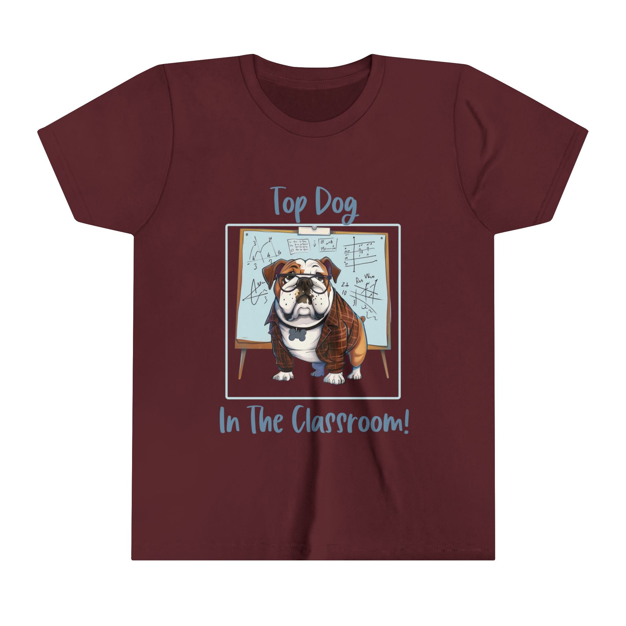 Tipsy Bully Back-to-School Youth T-Shirt (Top Dog/Brown English)